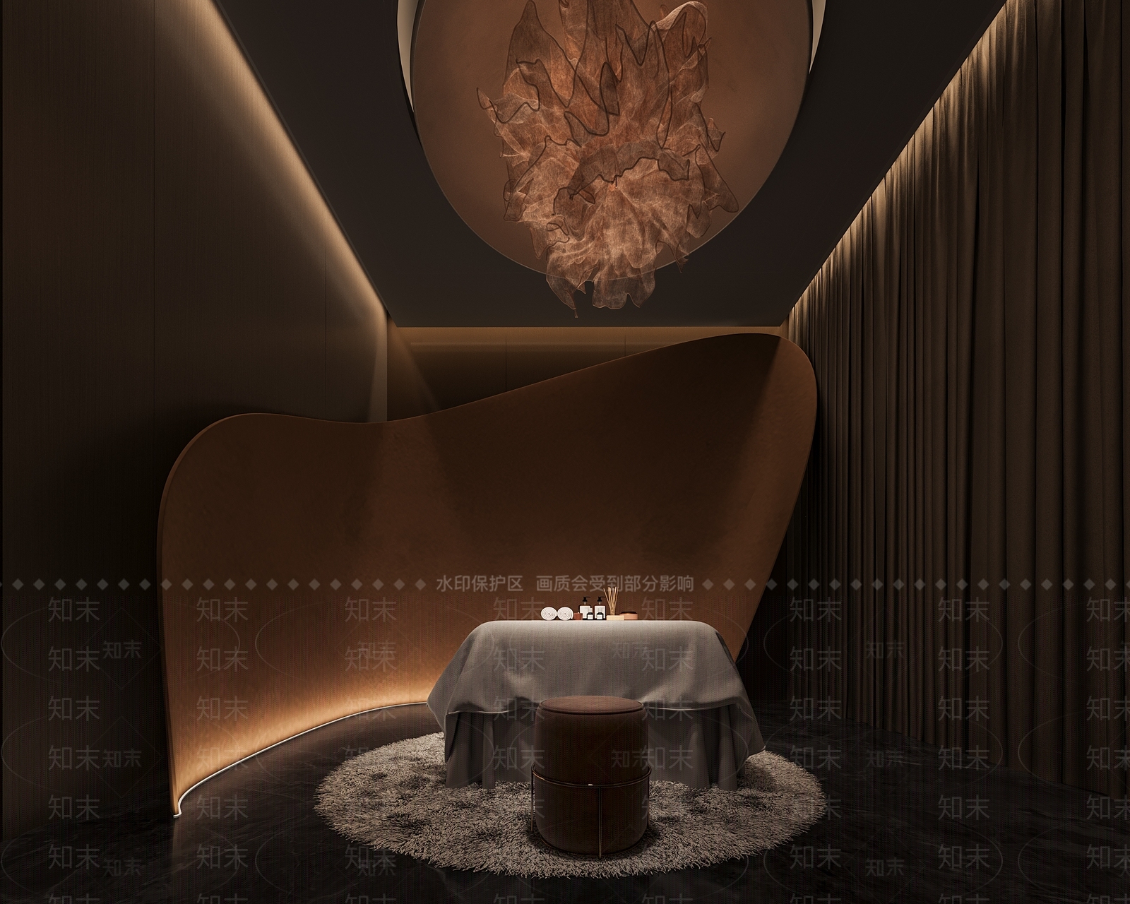 现代足浴店3D模型下载【ID:1173995558】