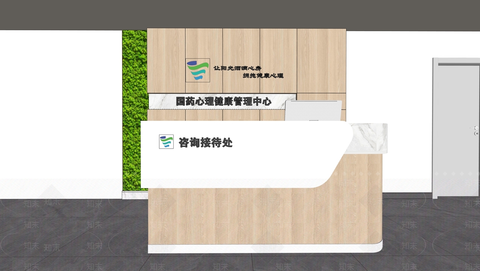 现代医院SU模型下载【ID:1174001429】