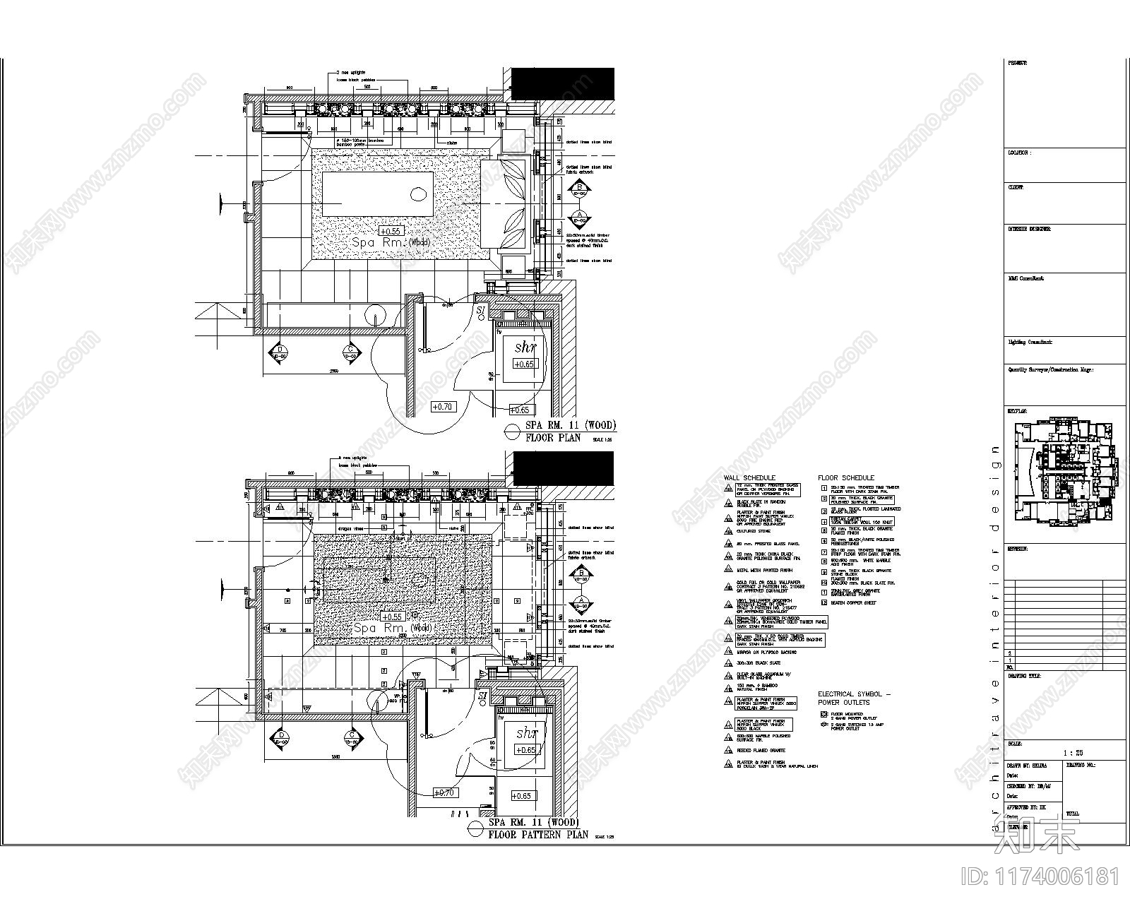 现代其他工装空间cad施工图下载【ID:1174006181】