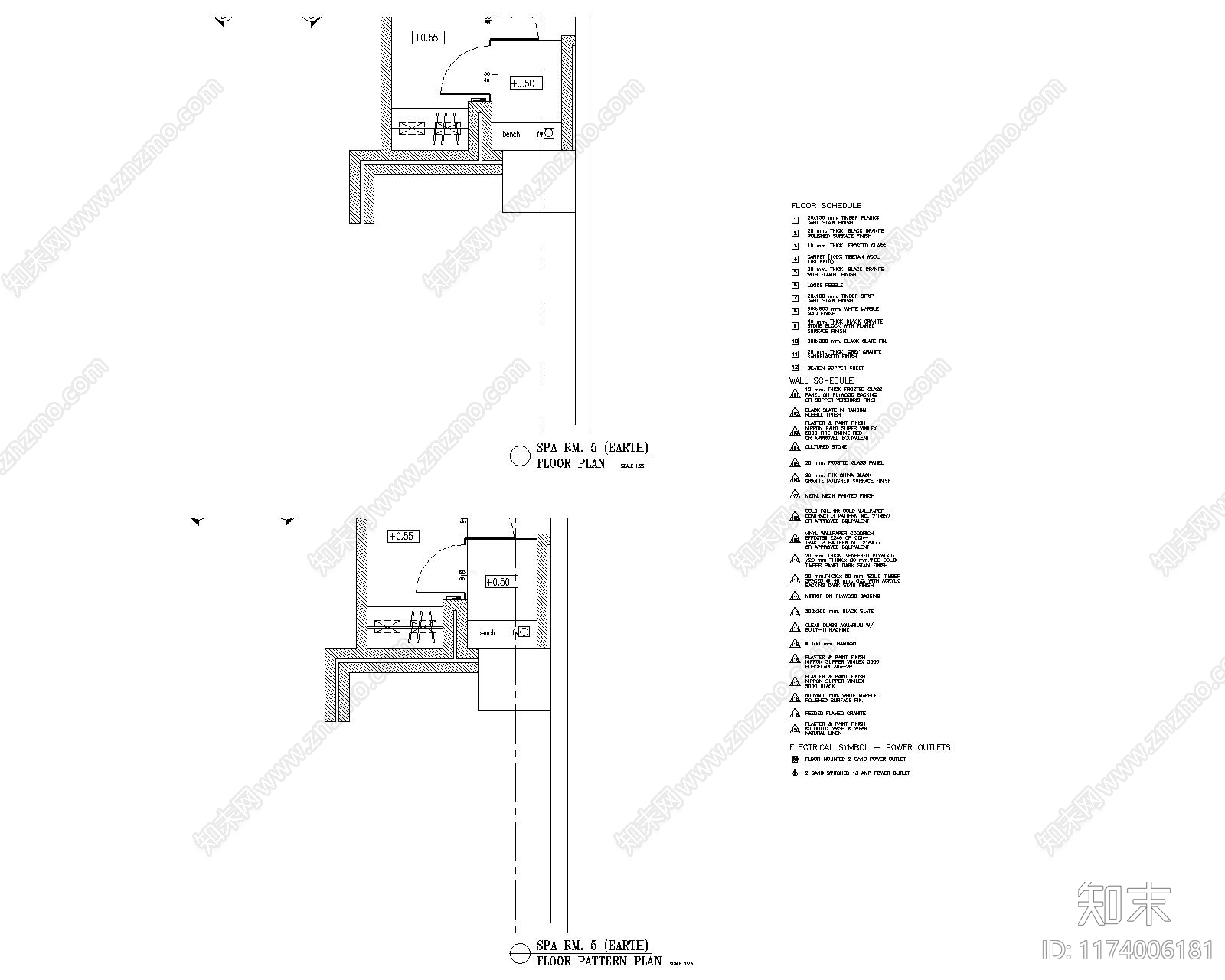 现代其他工装空间cad施工图下载【ID:1174006181】