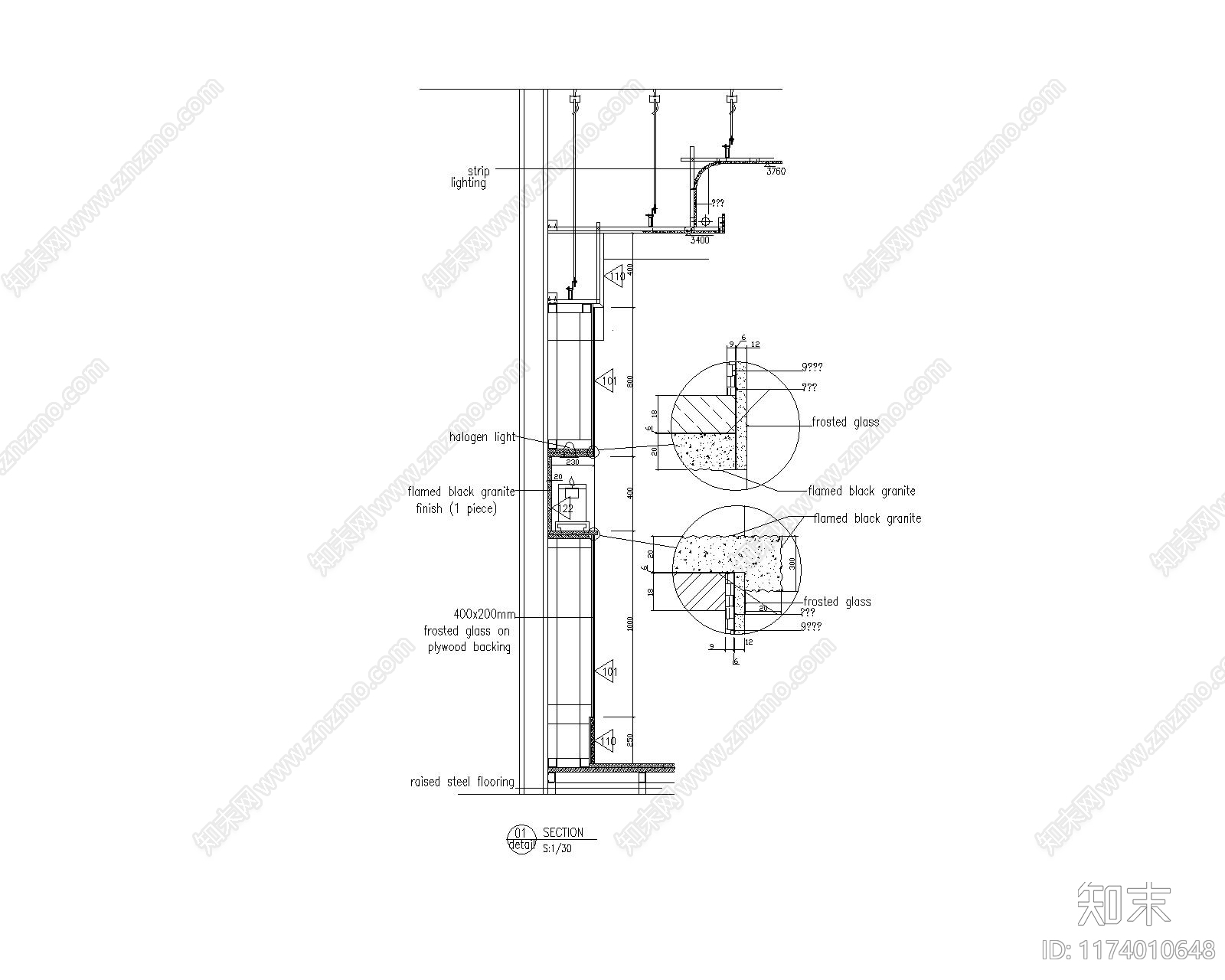 现代其他工装空间cad施工图下载【ID:1174010648】