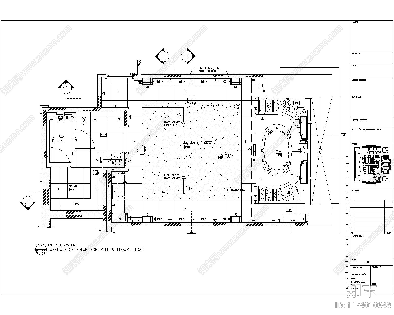 现代其他工装空间cad施工图下载【ID:1174010648】