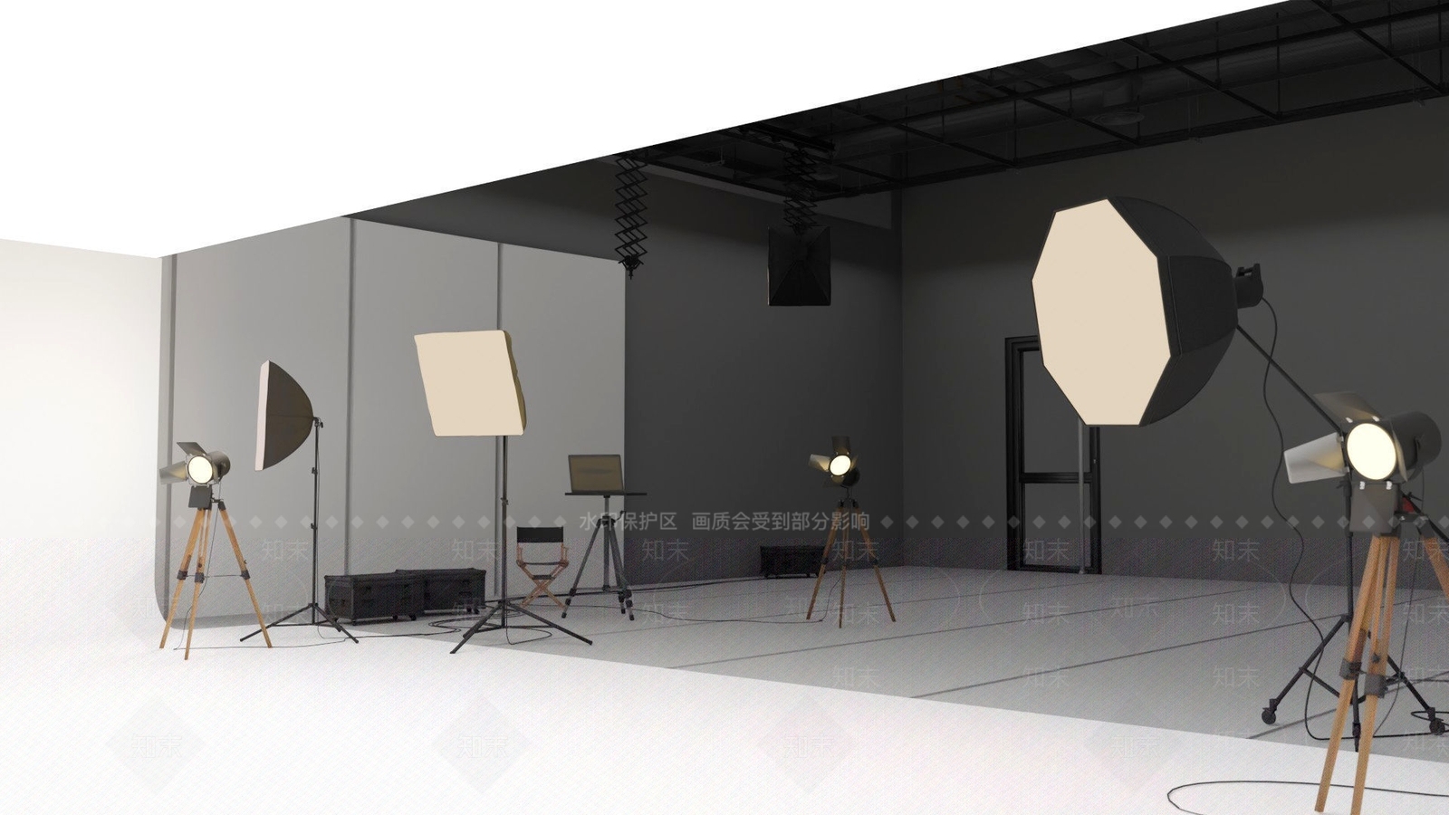 现代婚纱摄影3D模型下载【ID:1174018786】