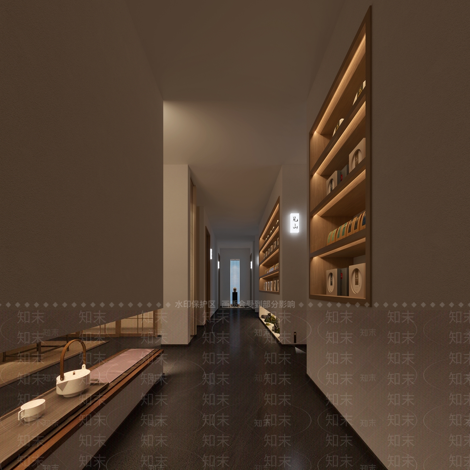 中式新中式茶馆3D模型下载【ID:1174019410】