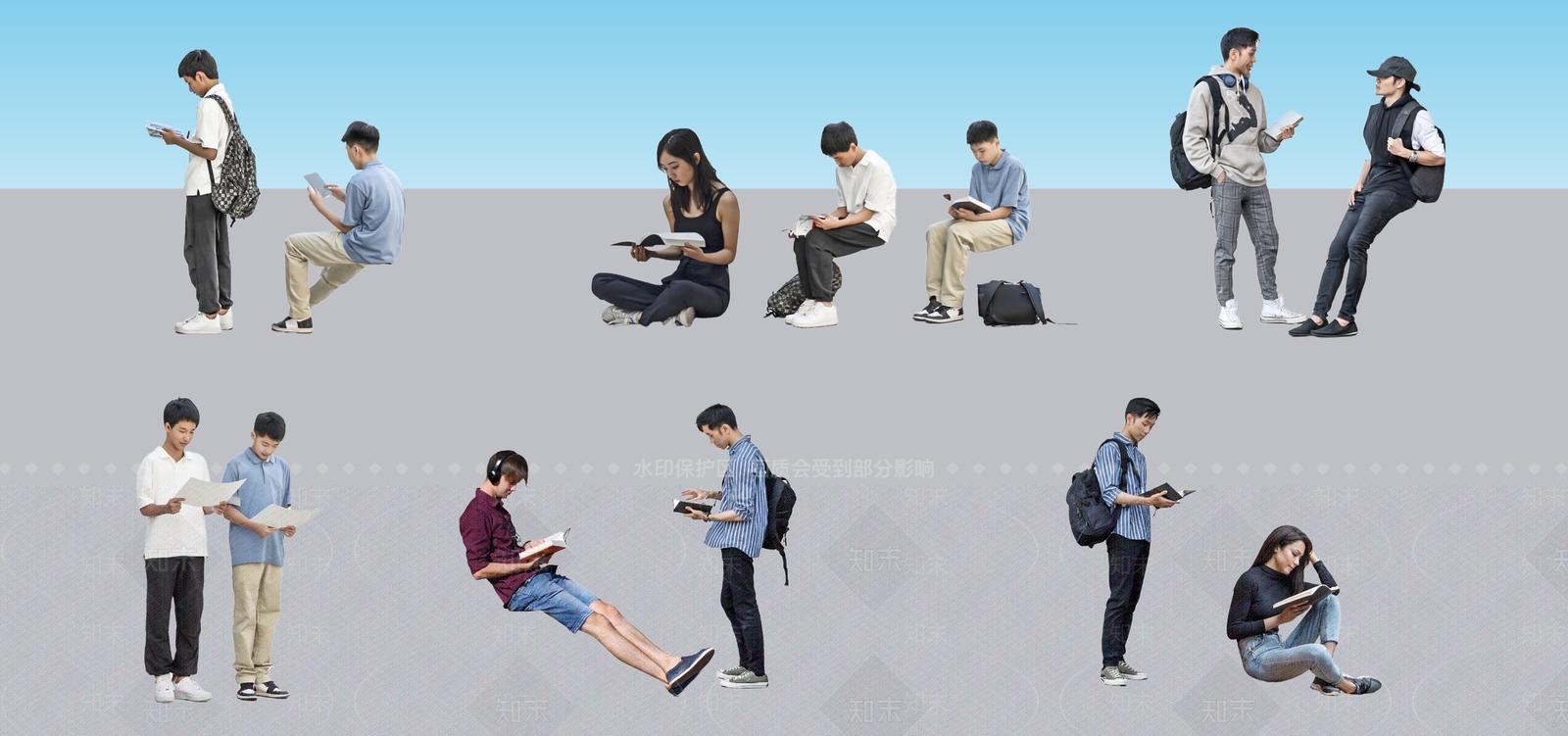 多人SU模型下载【ID:1174024120】