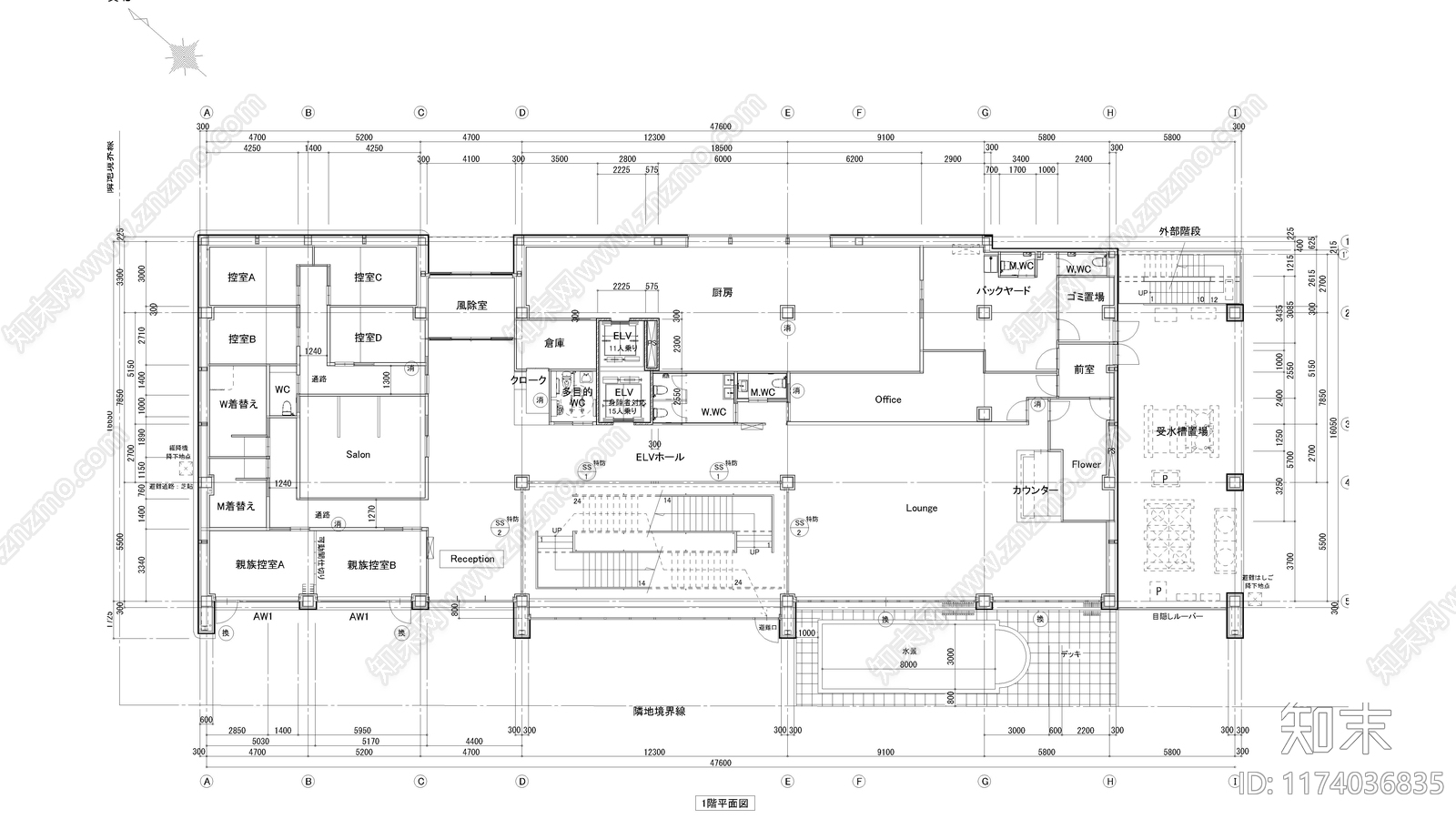 现代其他商业建筑cad施工图下载【ID:1174036835】