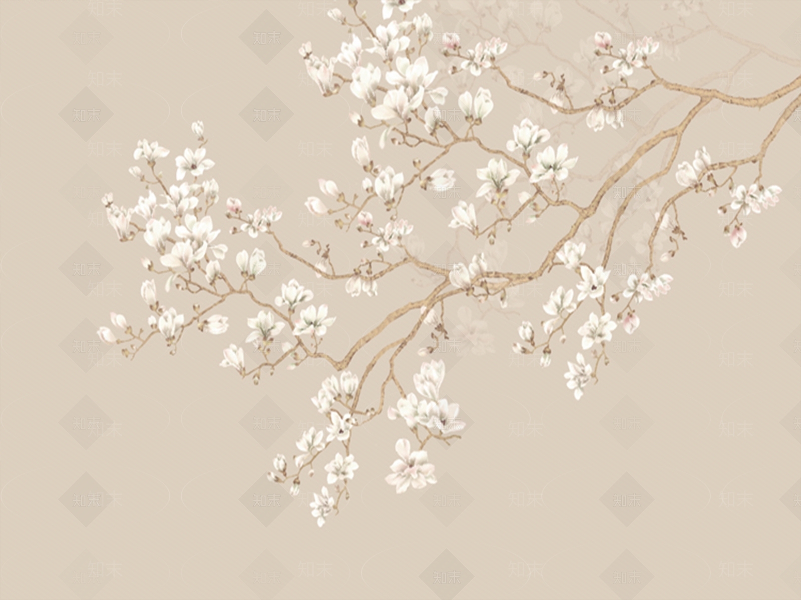 新中式中式硬包贴图下载【ID:1174061207】