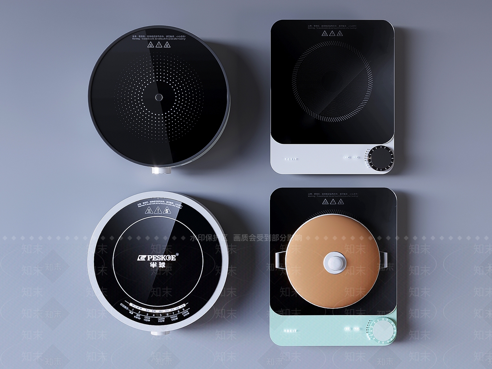 电磁炉SU模型下载【ID:1174068351】