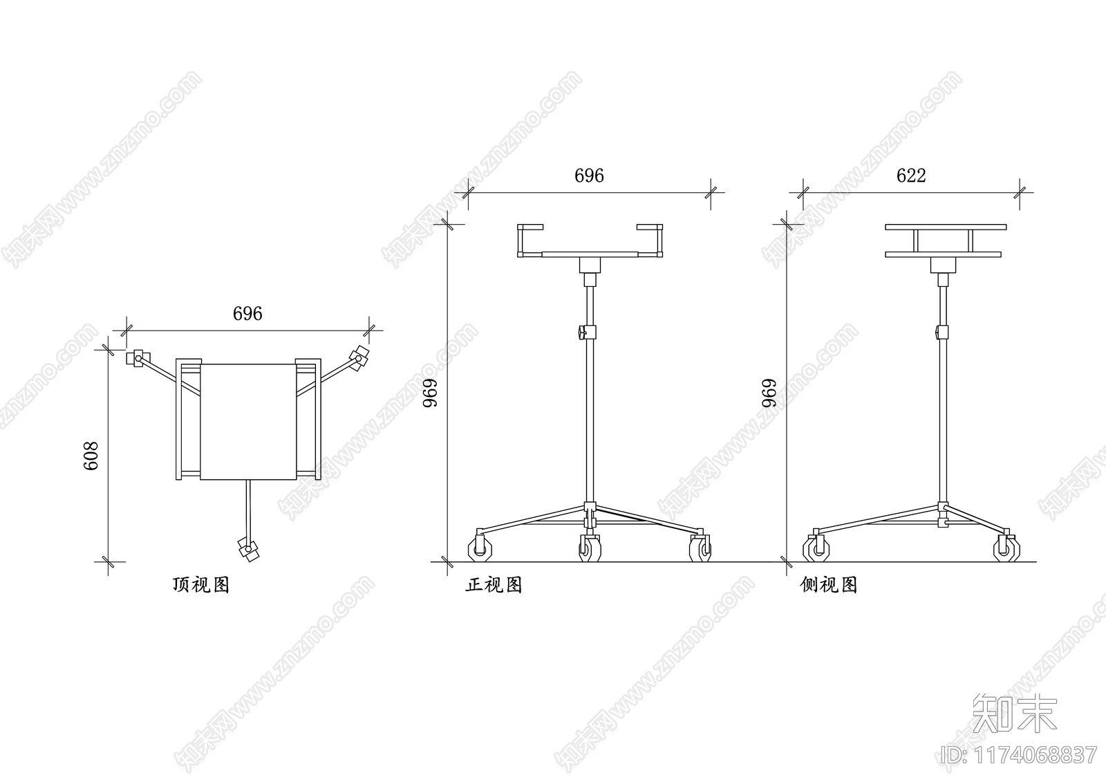 现代培训中心cad施工图下载【ID:1174068837】