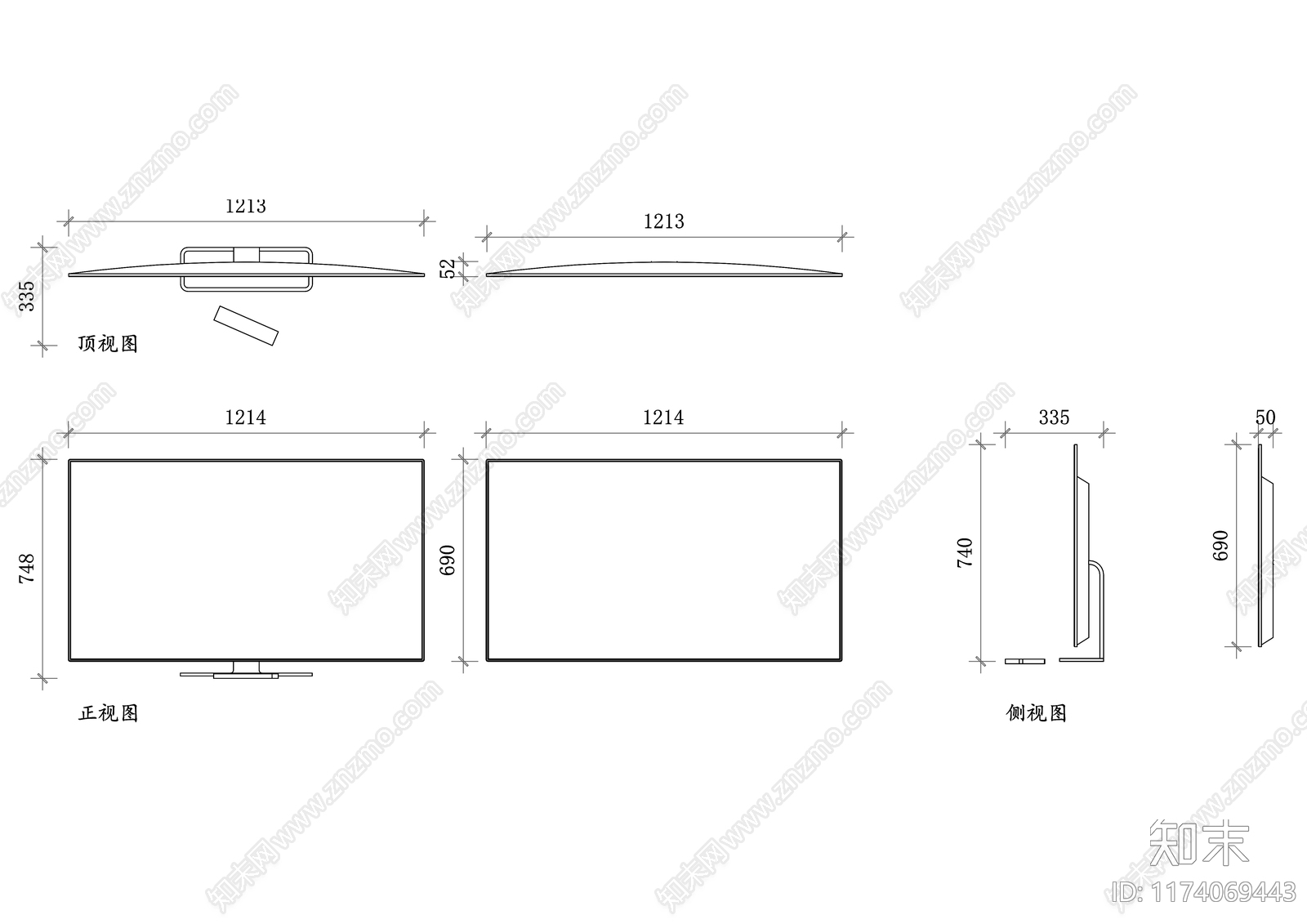 现代培训中心cad施工图下载【ID:1174069443】