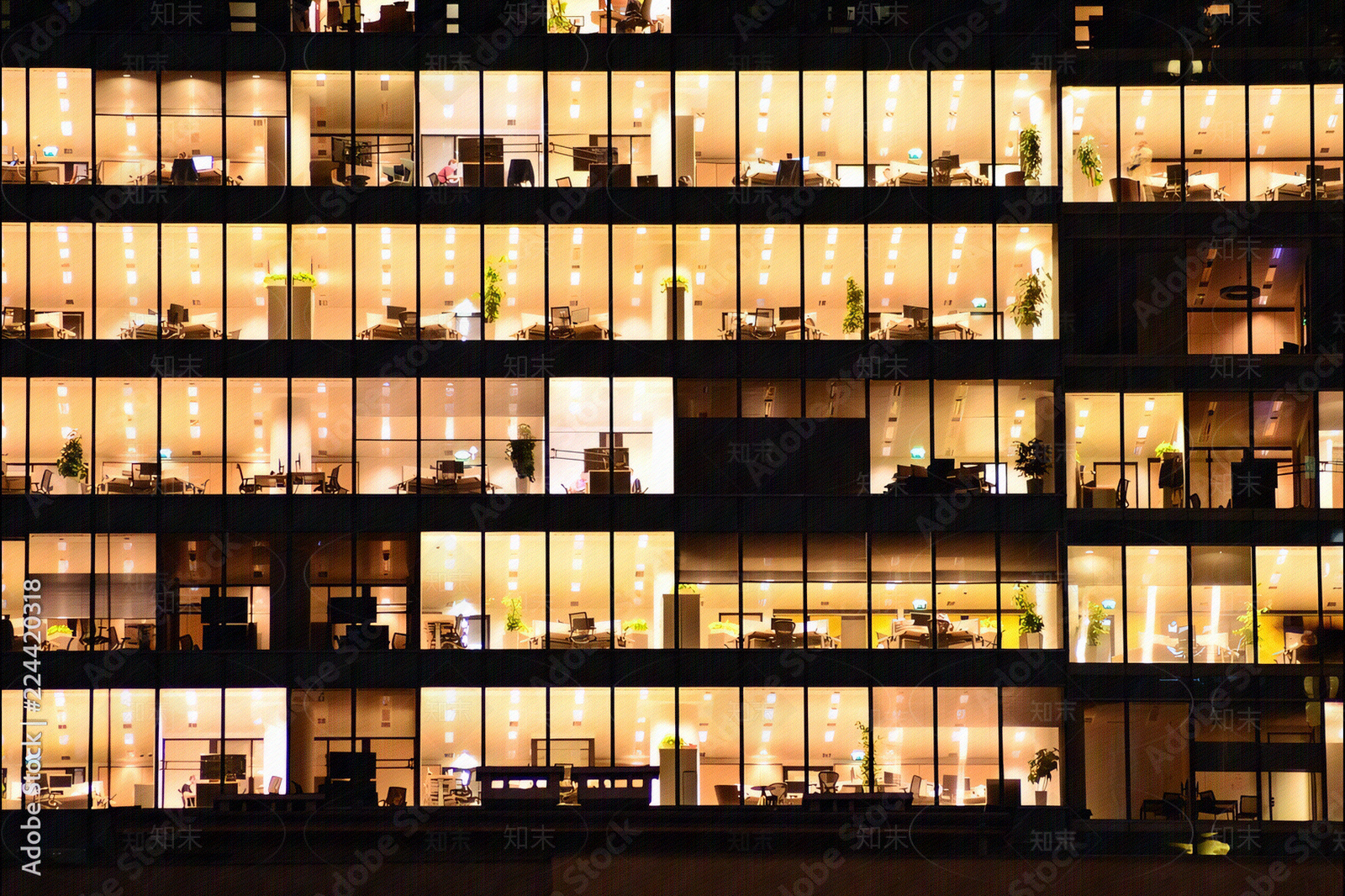 现代外立面贴图下载【ID:1174074238】