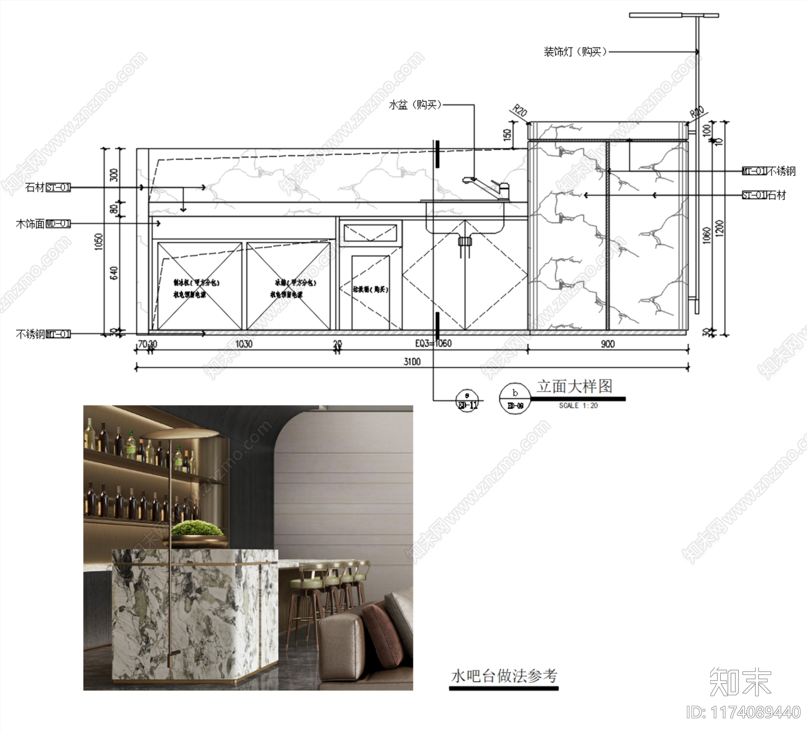 现代家具节点详图cad施工图下载【ID:1174089440】