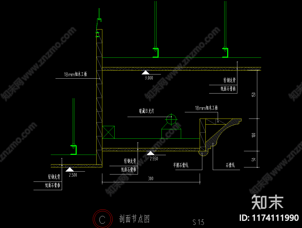 现代其他节点详图cad施工图下载【ID:1174111990】