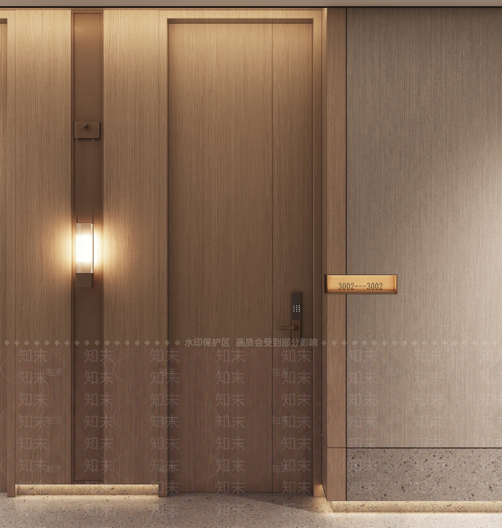侘寂现代民宿3D模型下载【ID:1174123888】