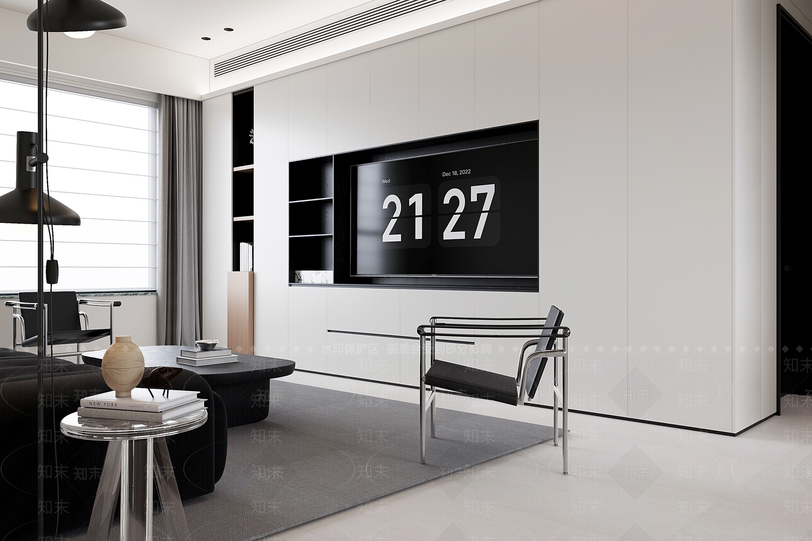 现代走廊3D模型下载【ID:1214790831】