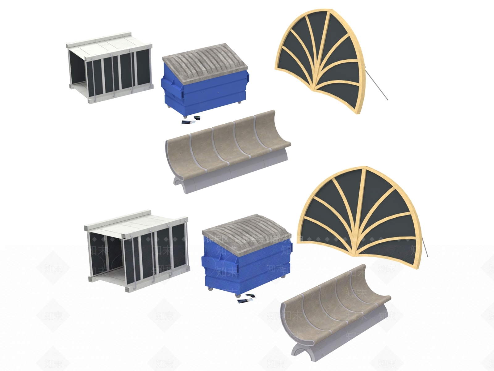 现代其他公共建筑3D模型下载【ID:1174162634】