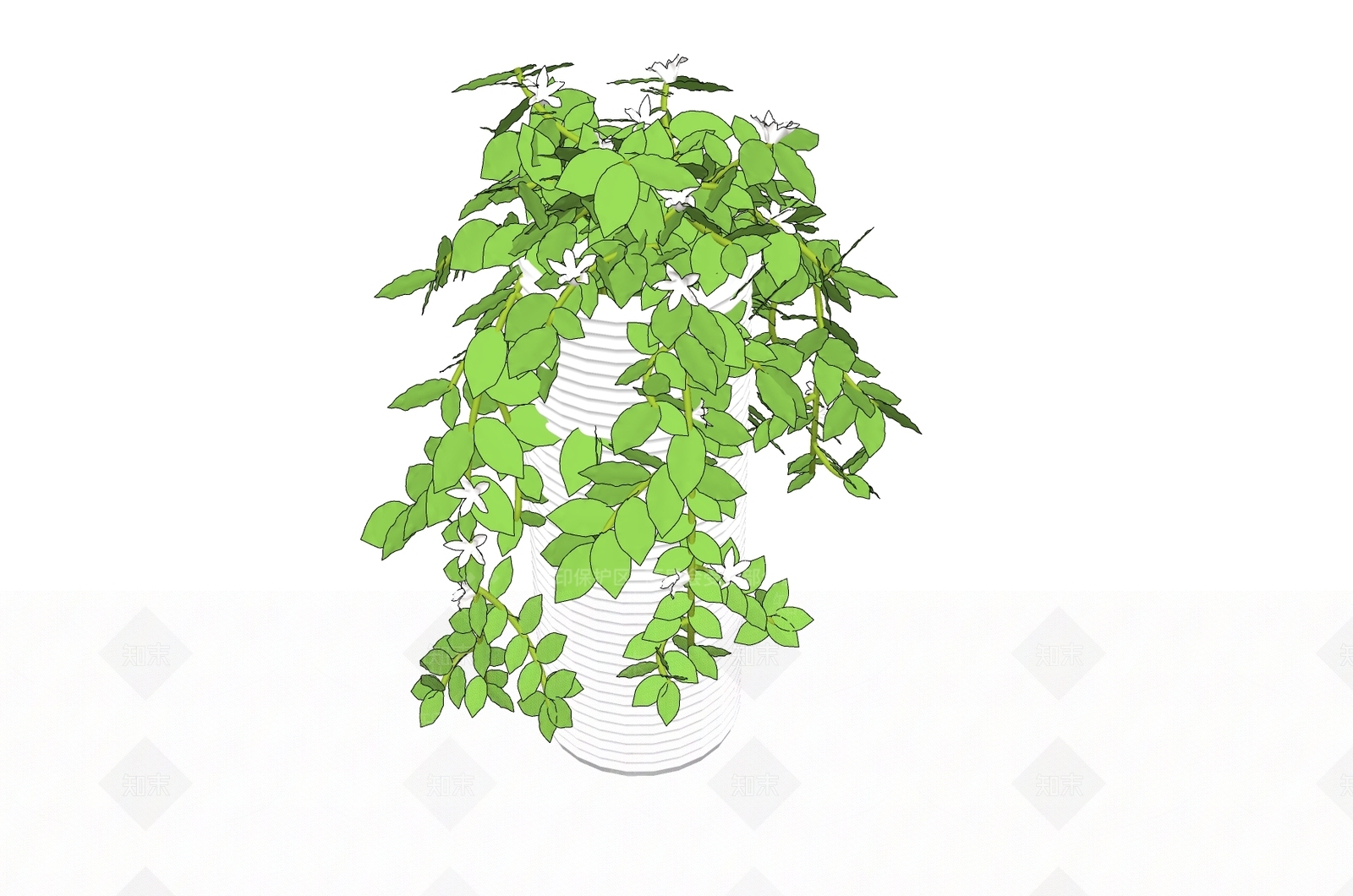 植物组合SU模型下载【ID:1174171840】