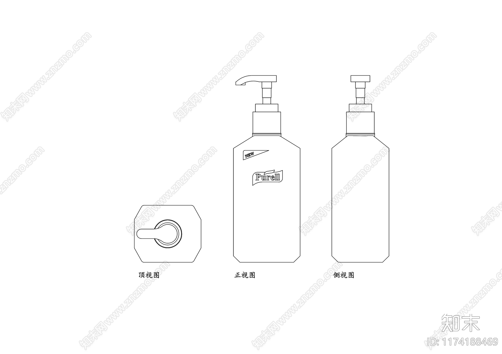现代卫浴设施cad施工图下载【ID:1174188469】