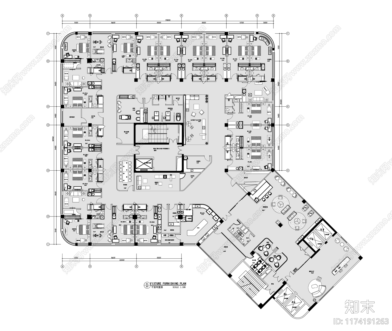 工装平面图施工图下载【ID:1174191263】