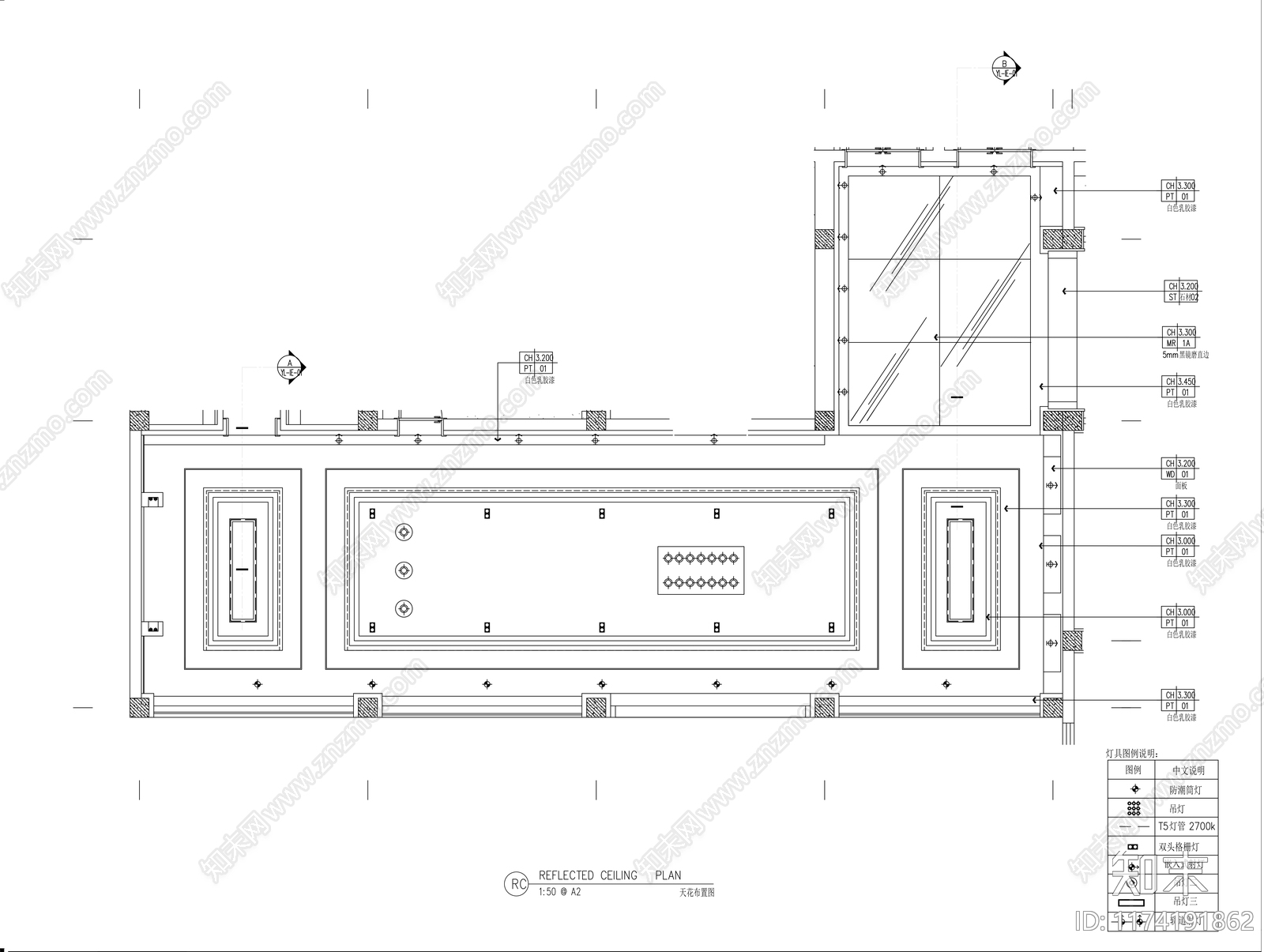 现代其他休闲娱乐空间cad施工图下载【ID:1174191862】