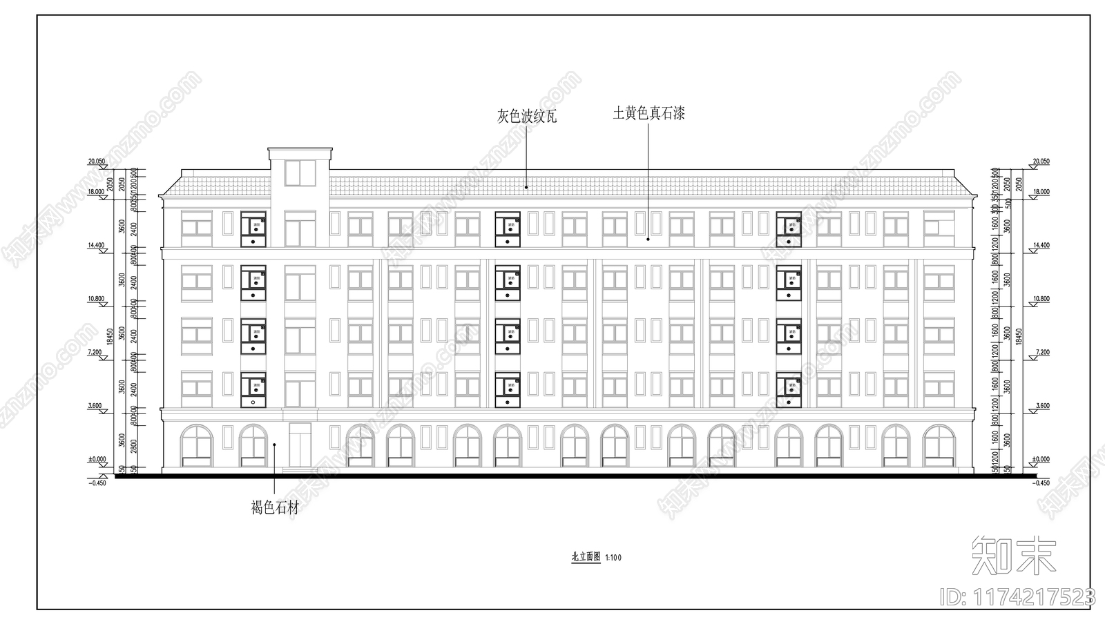 现代其他居住建筑施工图下载【ID:1174217523】