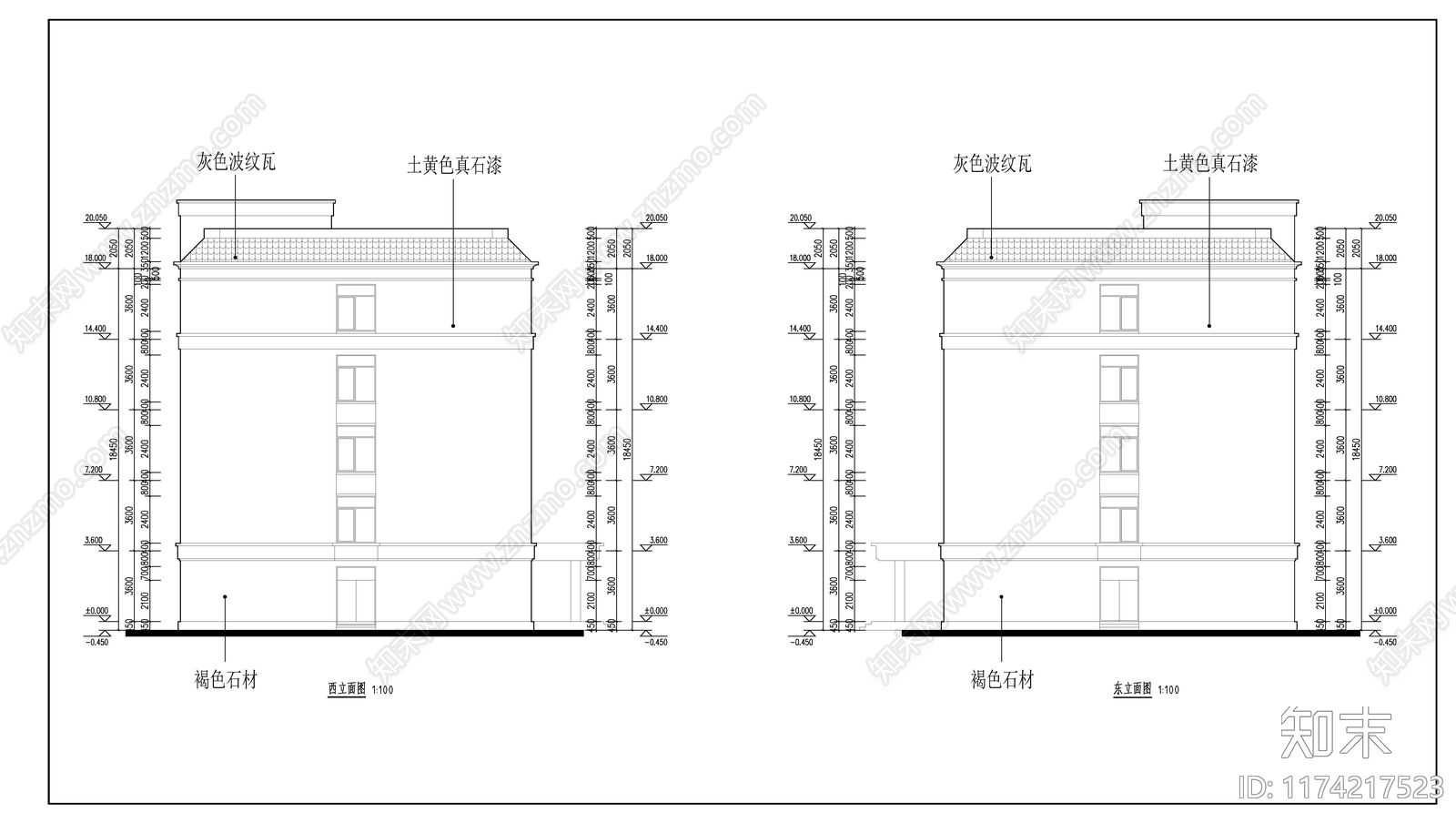 现代其他居住建筑施工图下载【ID:1174217523】