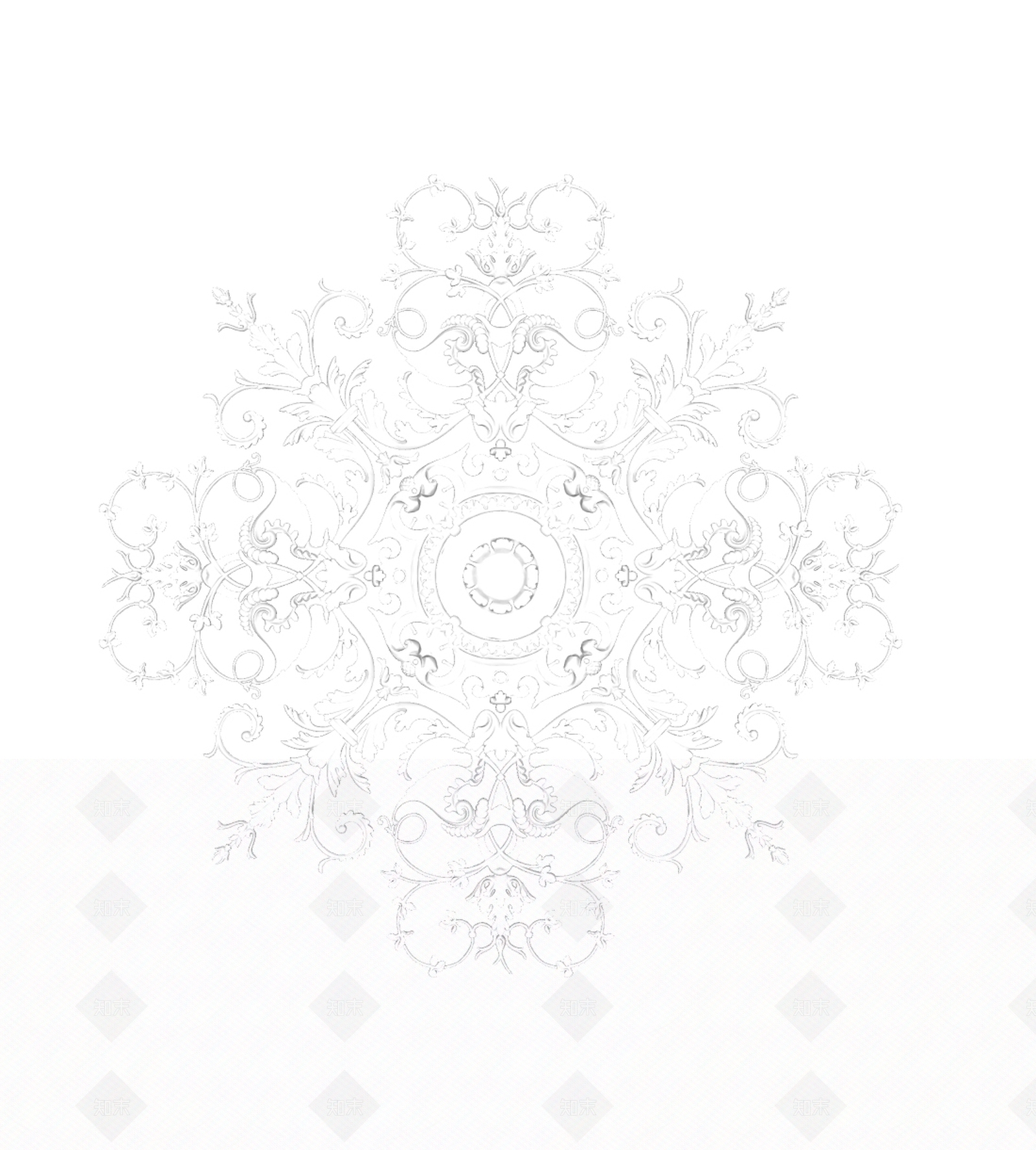 法式美式雕花SU模型下载【ID:1174234882】
