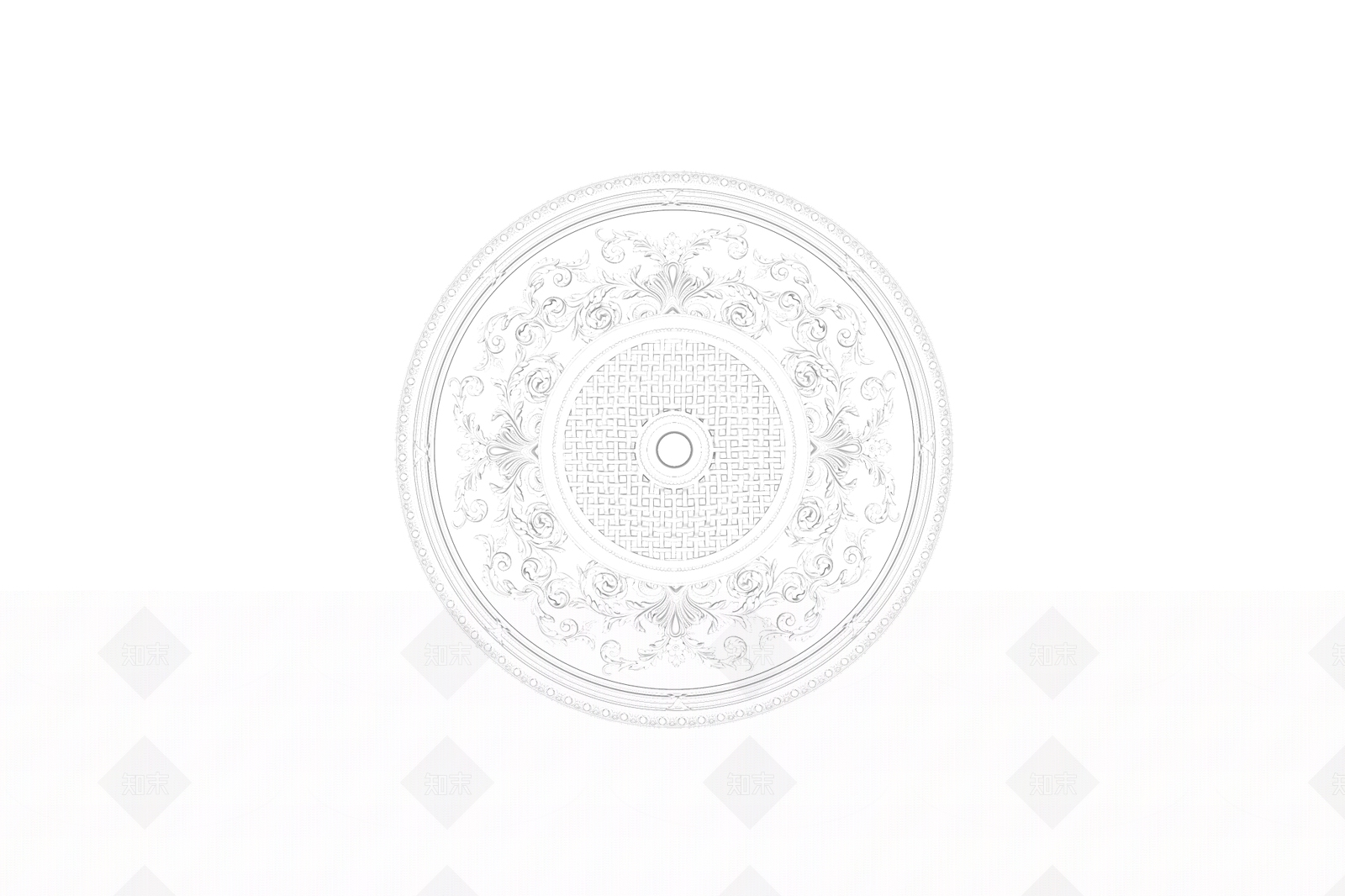 法式欧式雕花SU模型下载【ID:1174308536】
