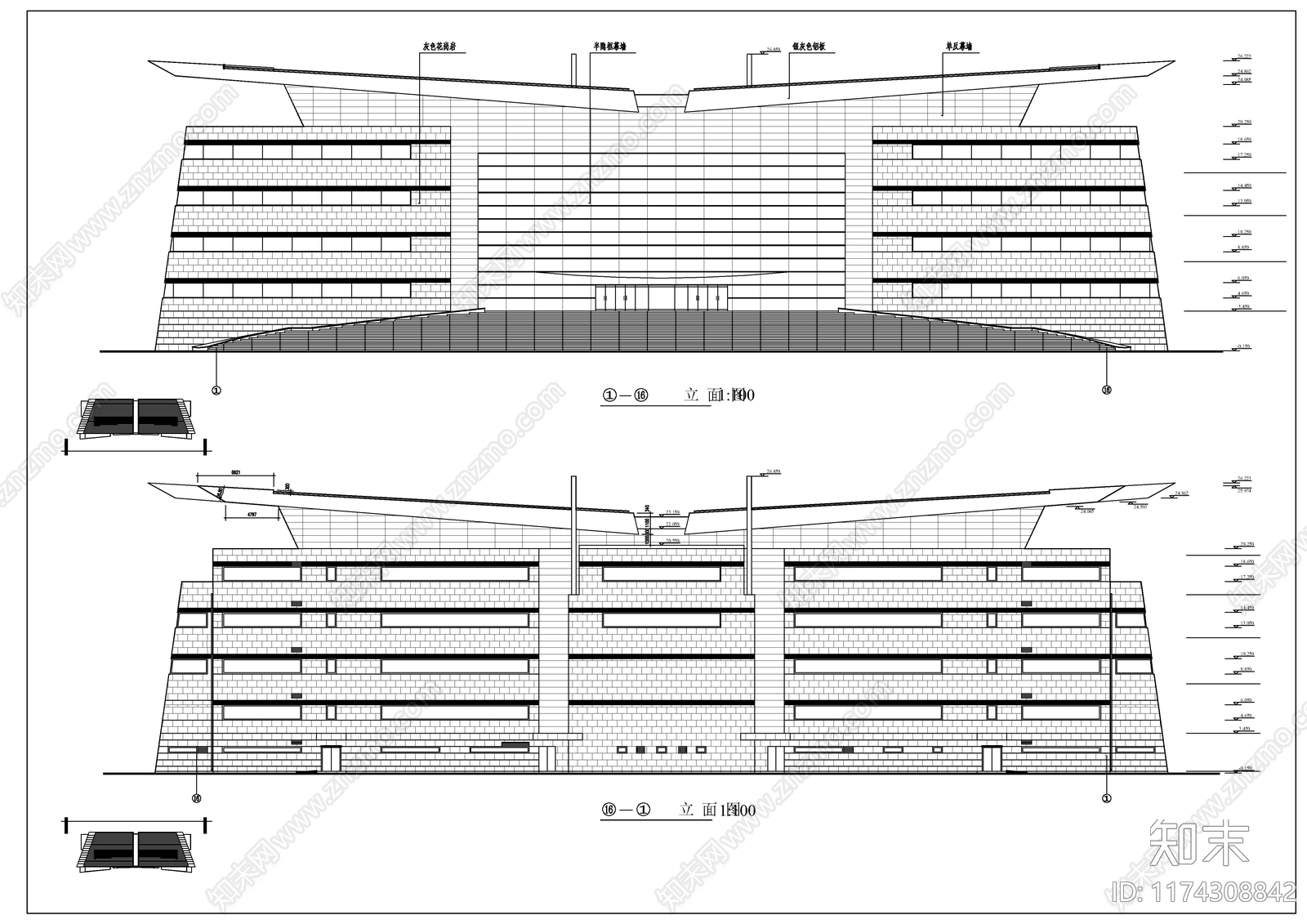 建筑平面图施工图下载【ID:1174308842】
