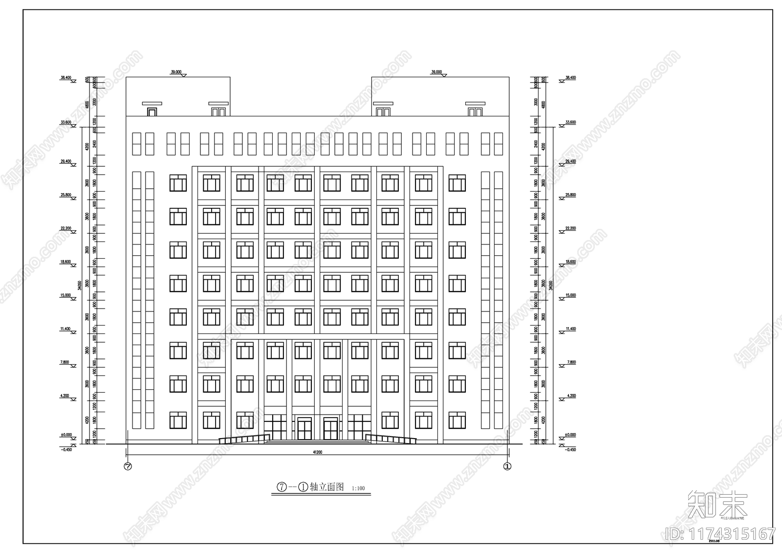 现代其他建筑施工图下载【ID:1174315167】