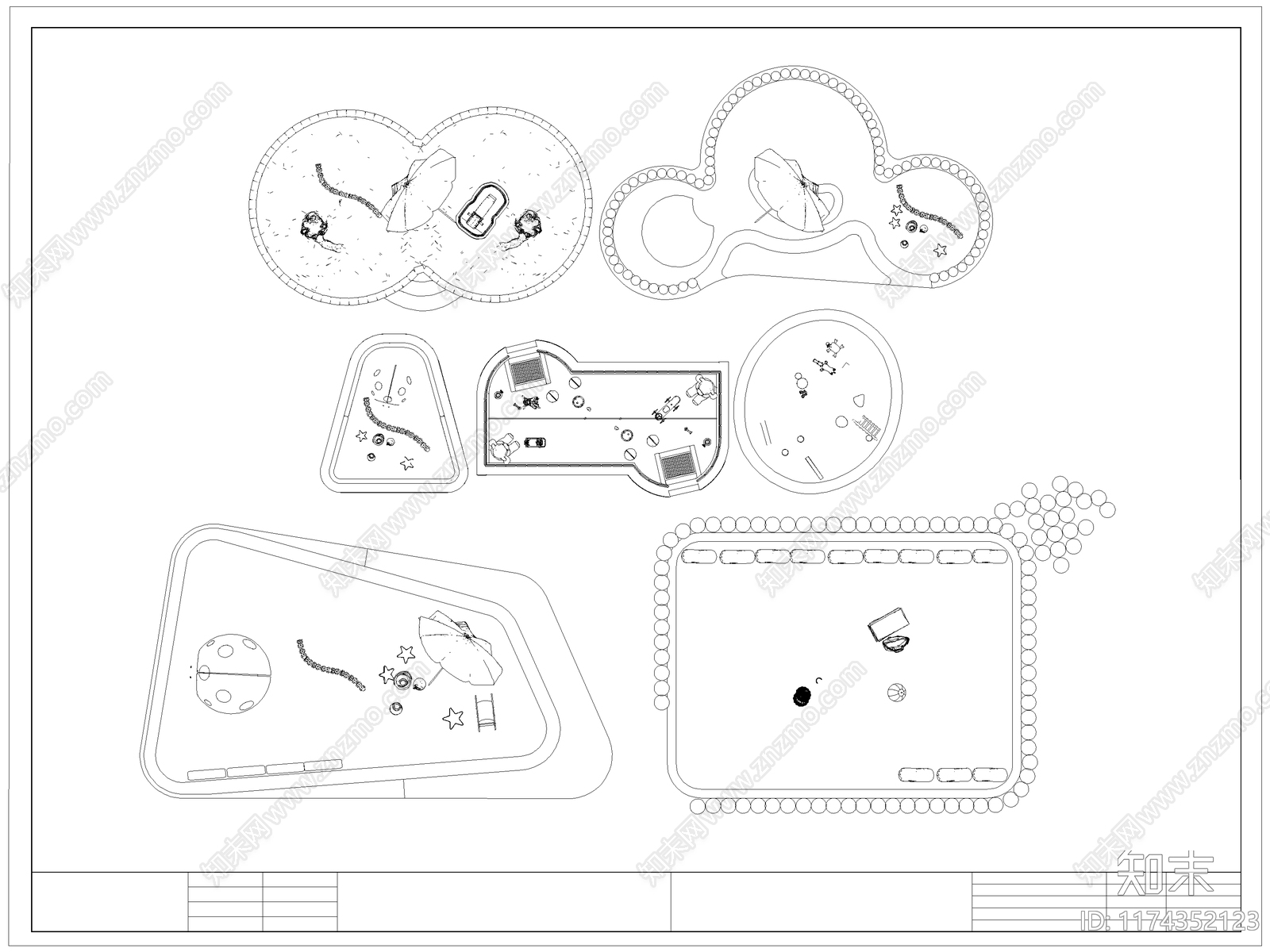 现代娱乐器材施工图下载【ID:1174352123】