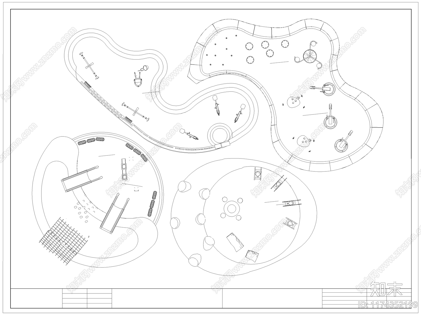 现代娱乐器材施工图下载【ID:1174352199】