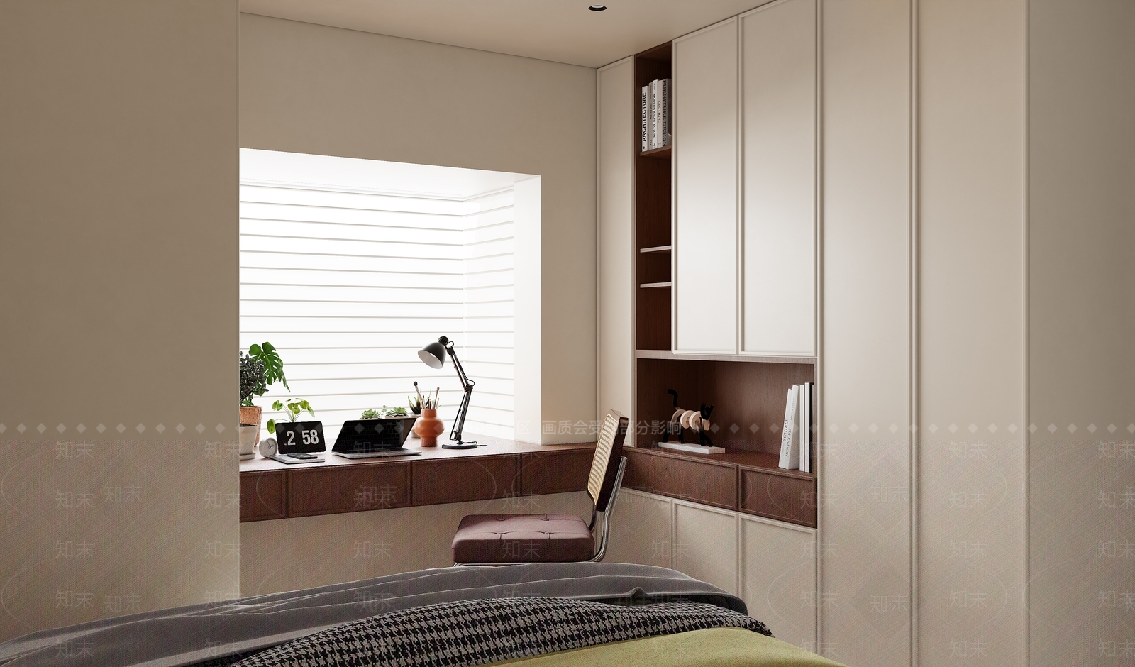 复古中古通用儿童房3D模型下载【ID:1174372074】