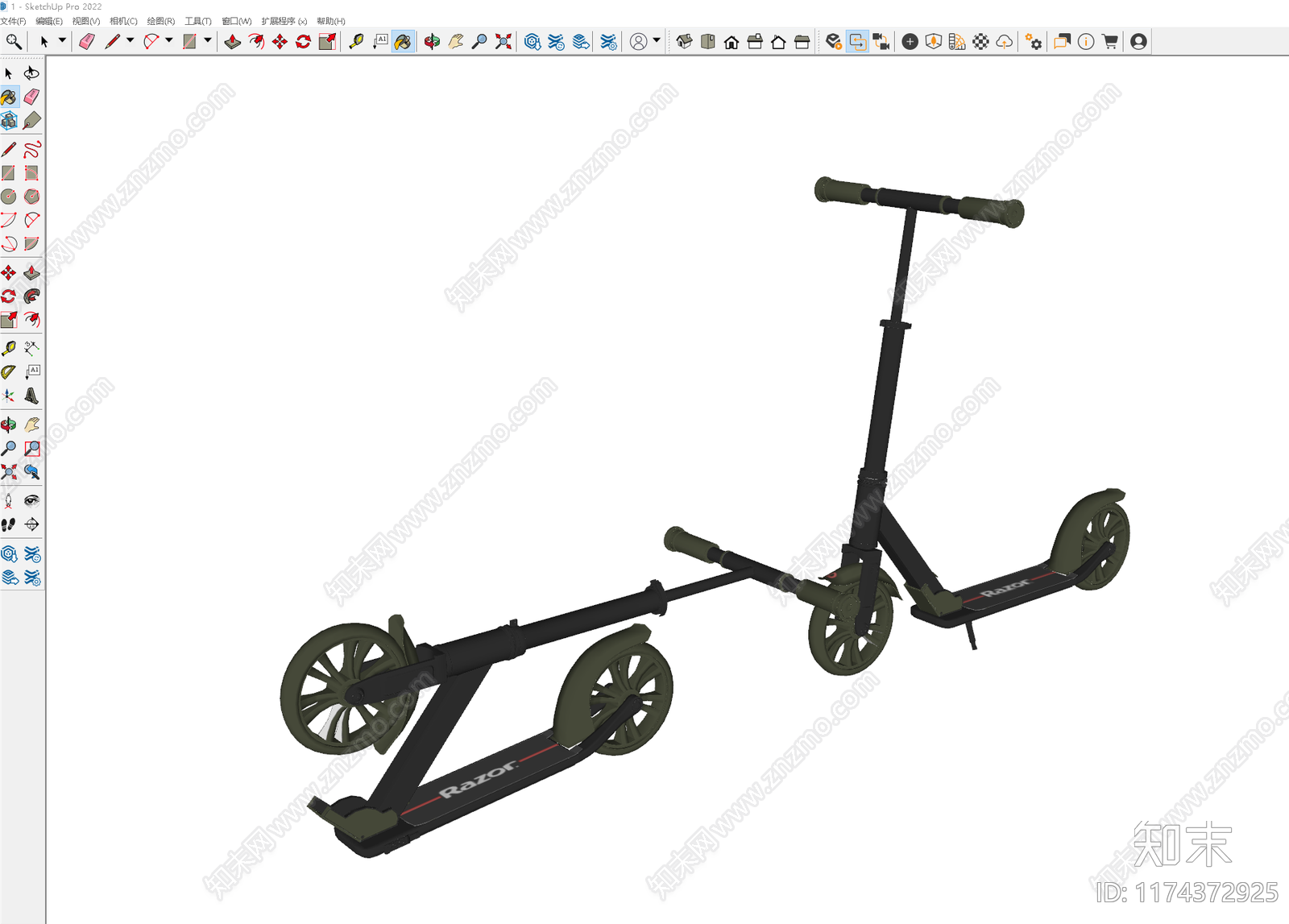 其他交通工具SU模型下载【ID:1174372925】