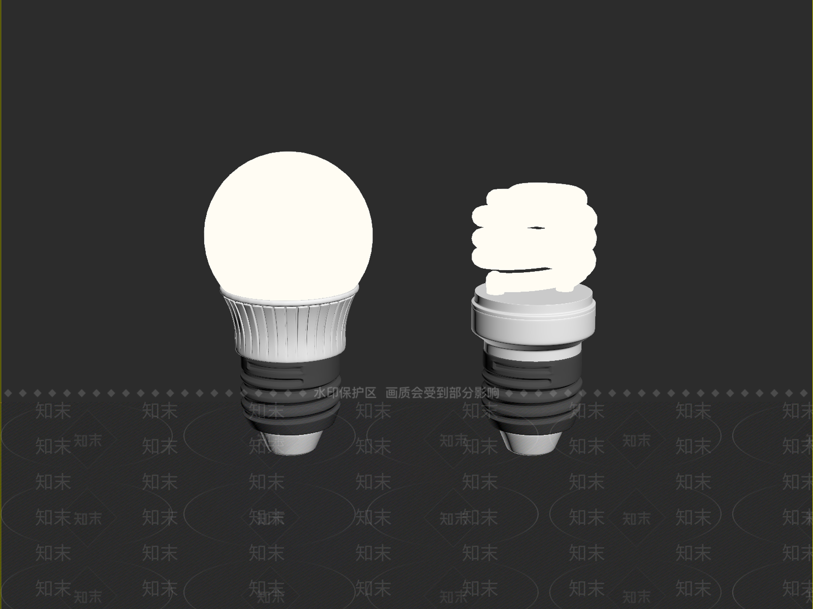 现代其他灯具SU模型下载【ID:1174380625】