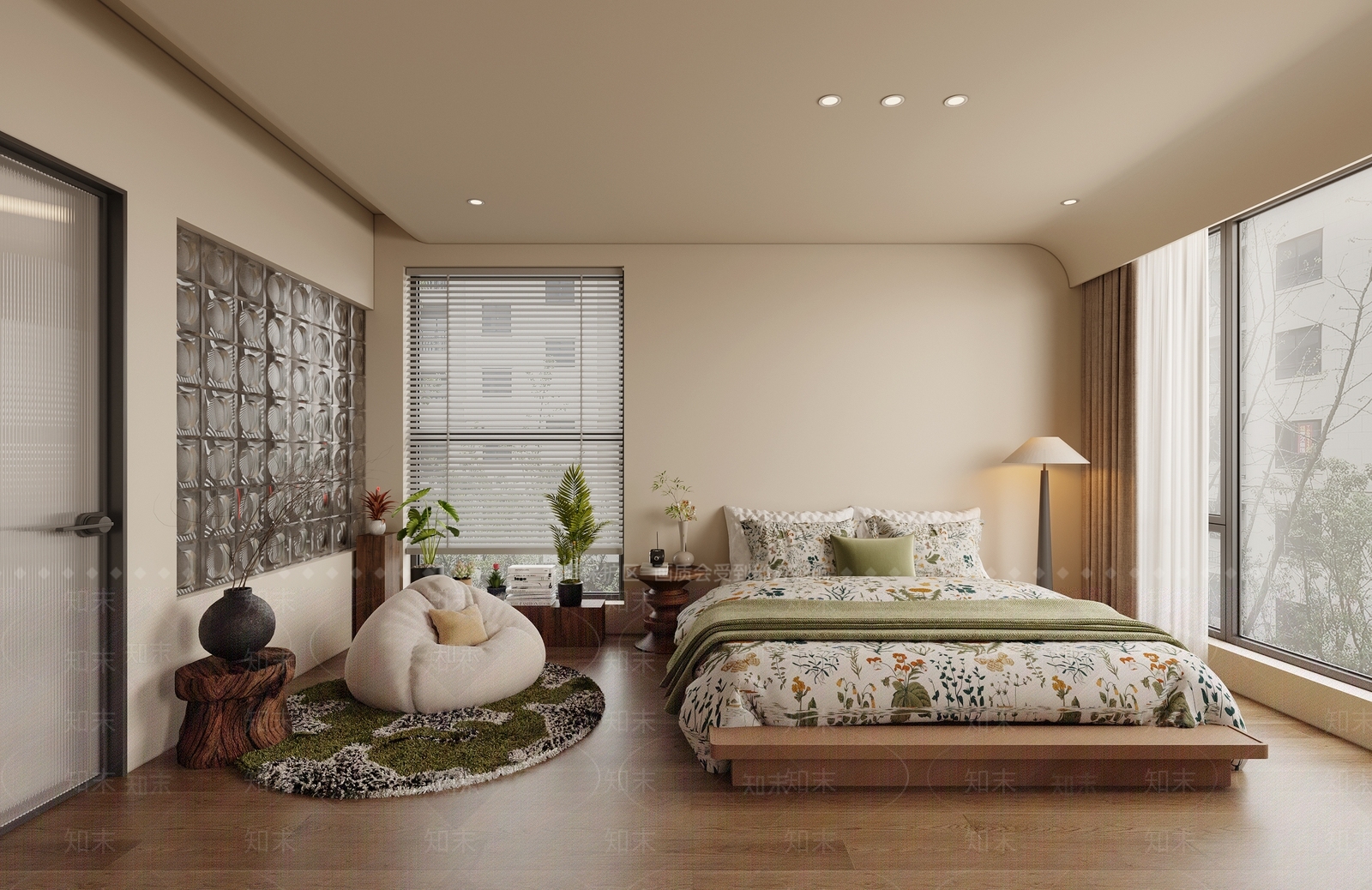 现代走廊3D模型下载【ID:1214792926】