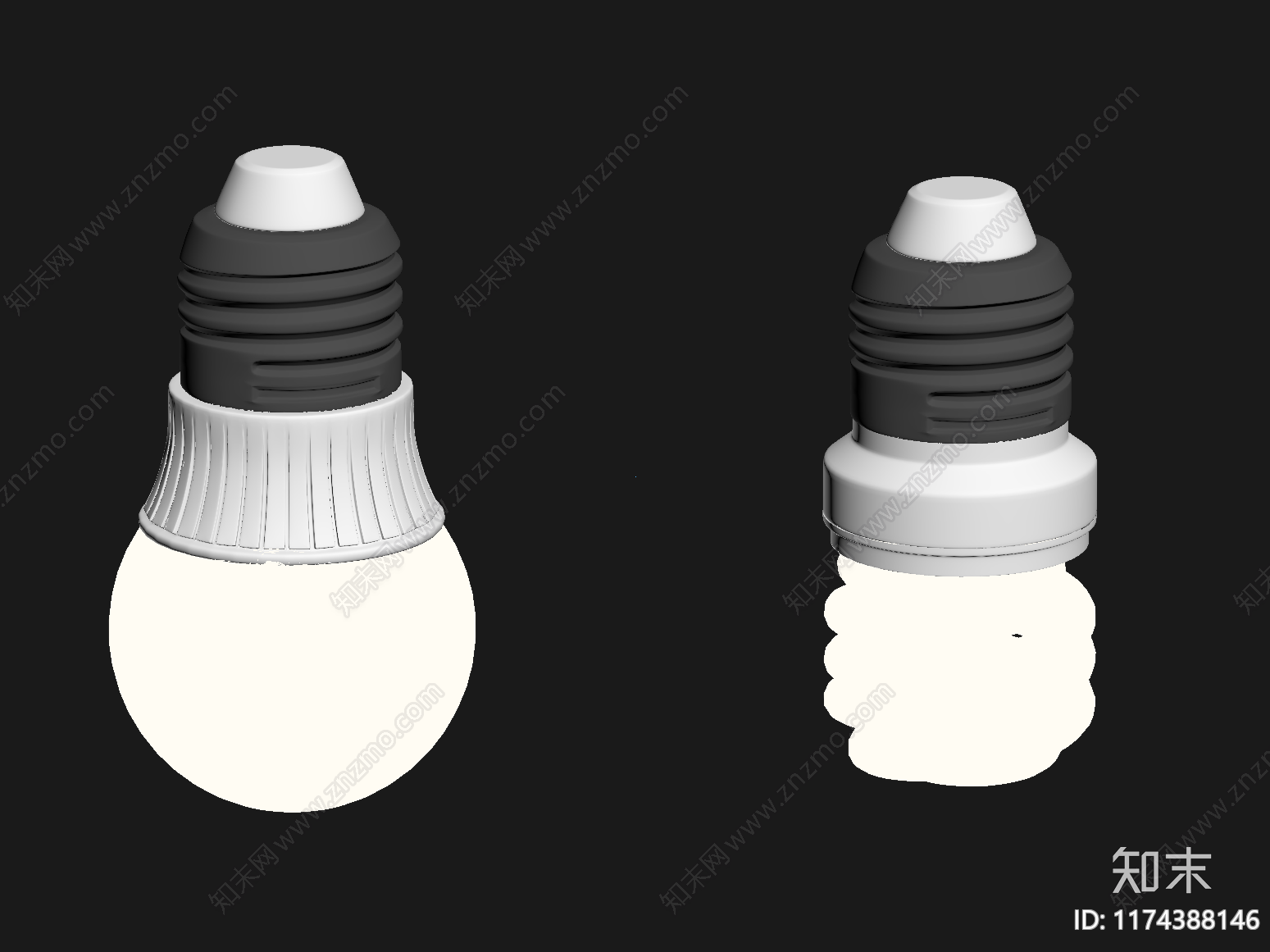 现代其他灯具SU模型下载【ID:1174388146】