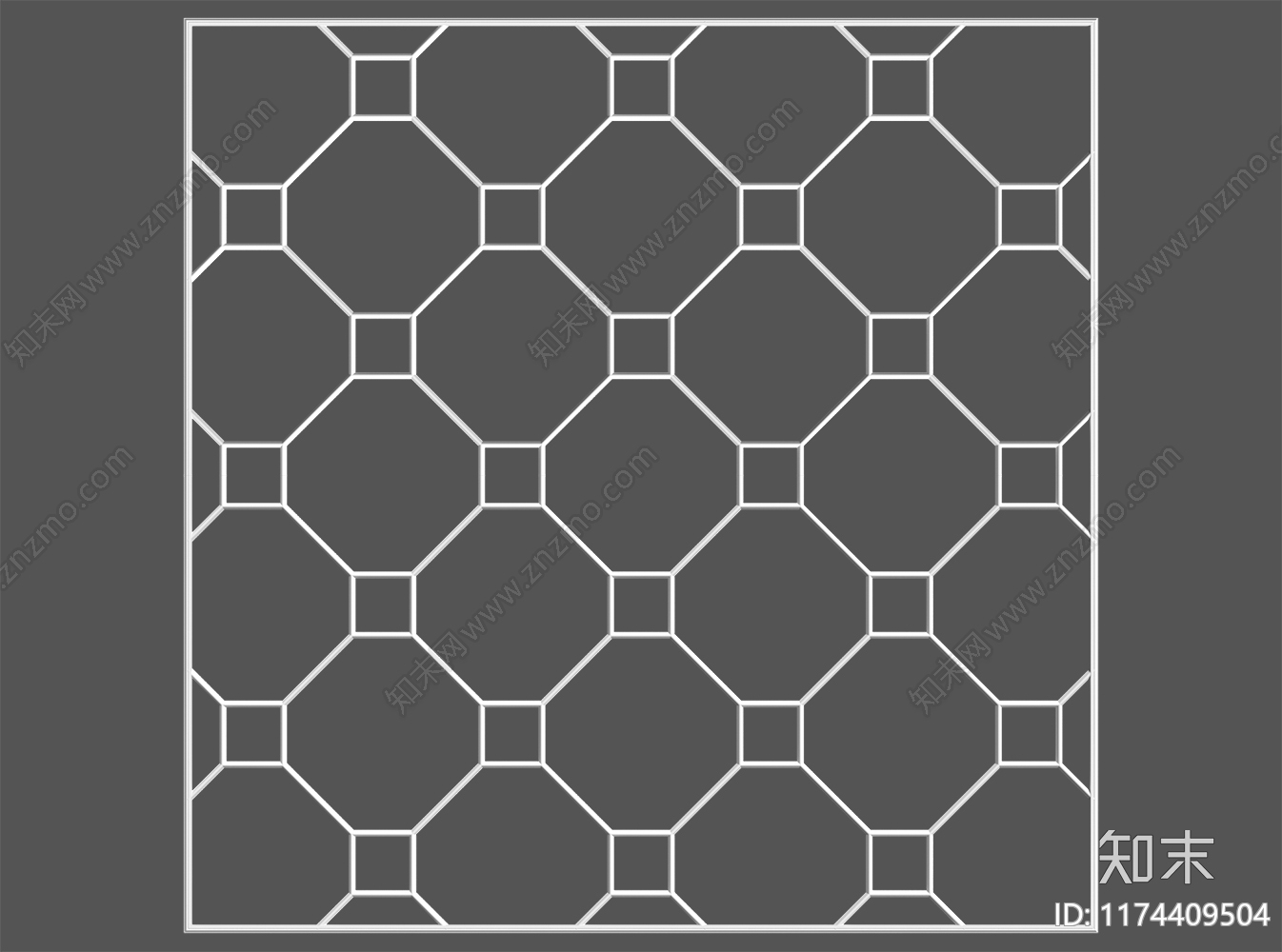 法式吊顶3D模型下载【ID:1174409504】