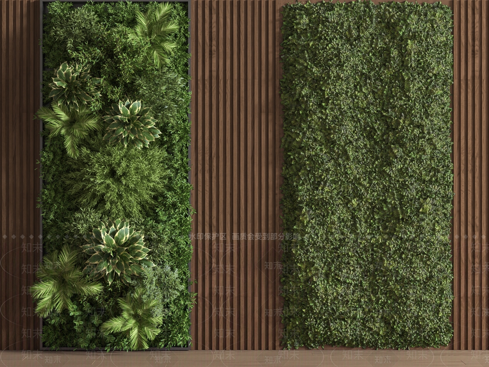 绿植墙3D模型下载【ID:1174431020】