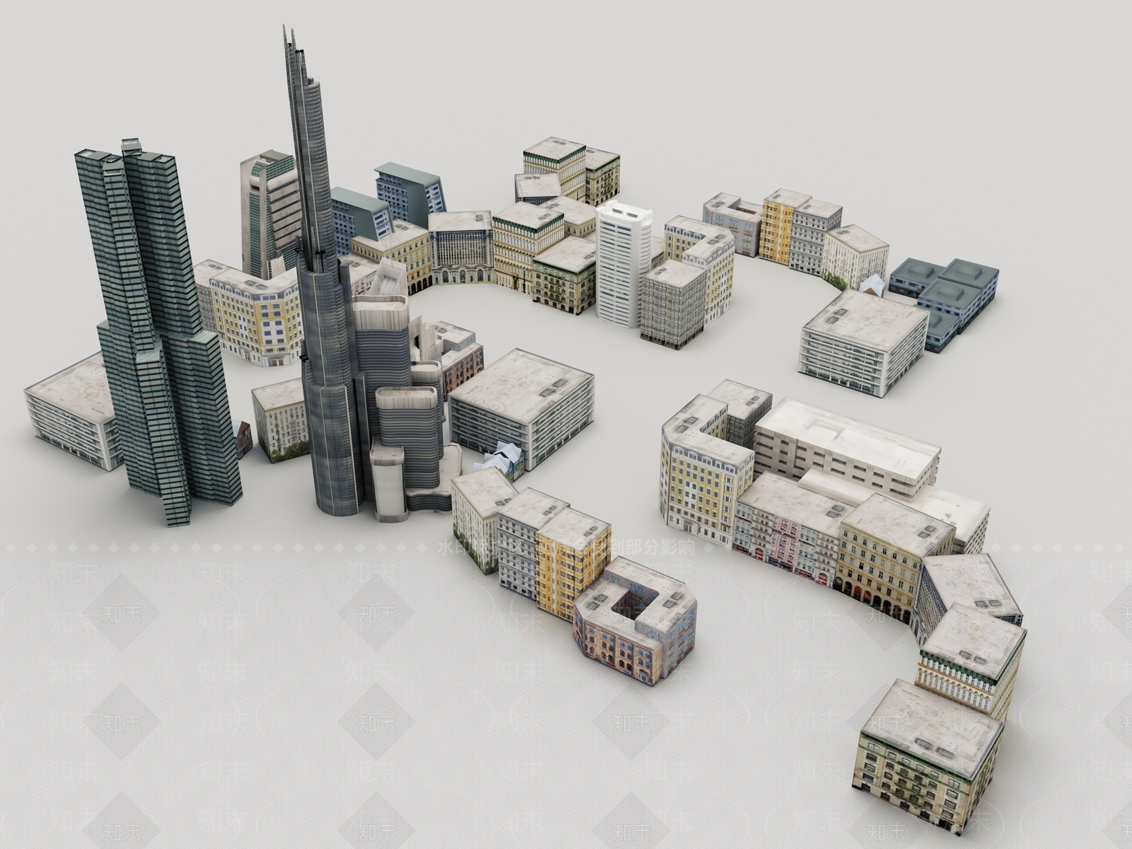 现代其他公共建筑3D模型下载【ID:1174438486】