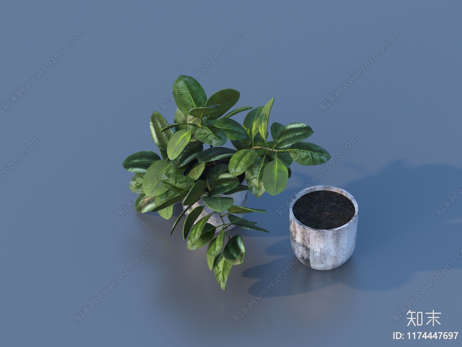 盆栽3D模型下载【ID:1174447697】