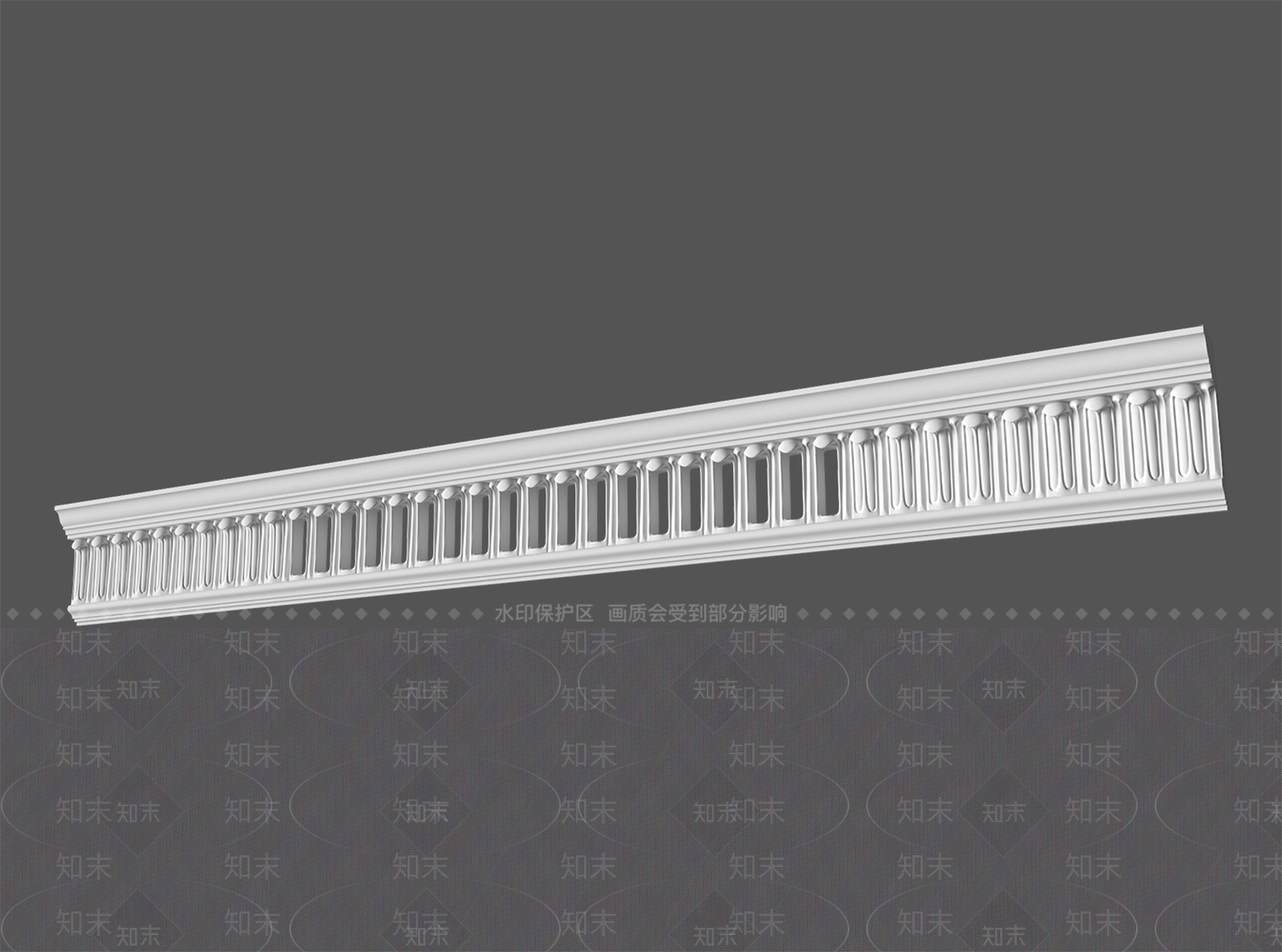 法式线条3D模型下载【ID:1174465871】