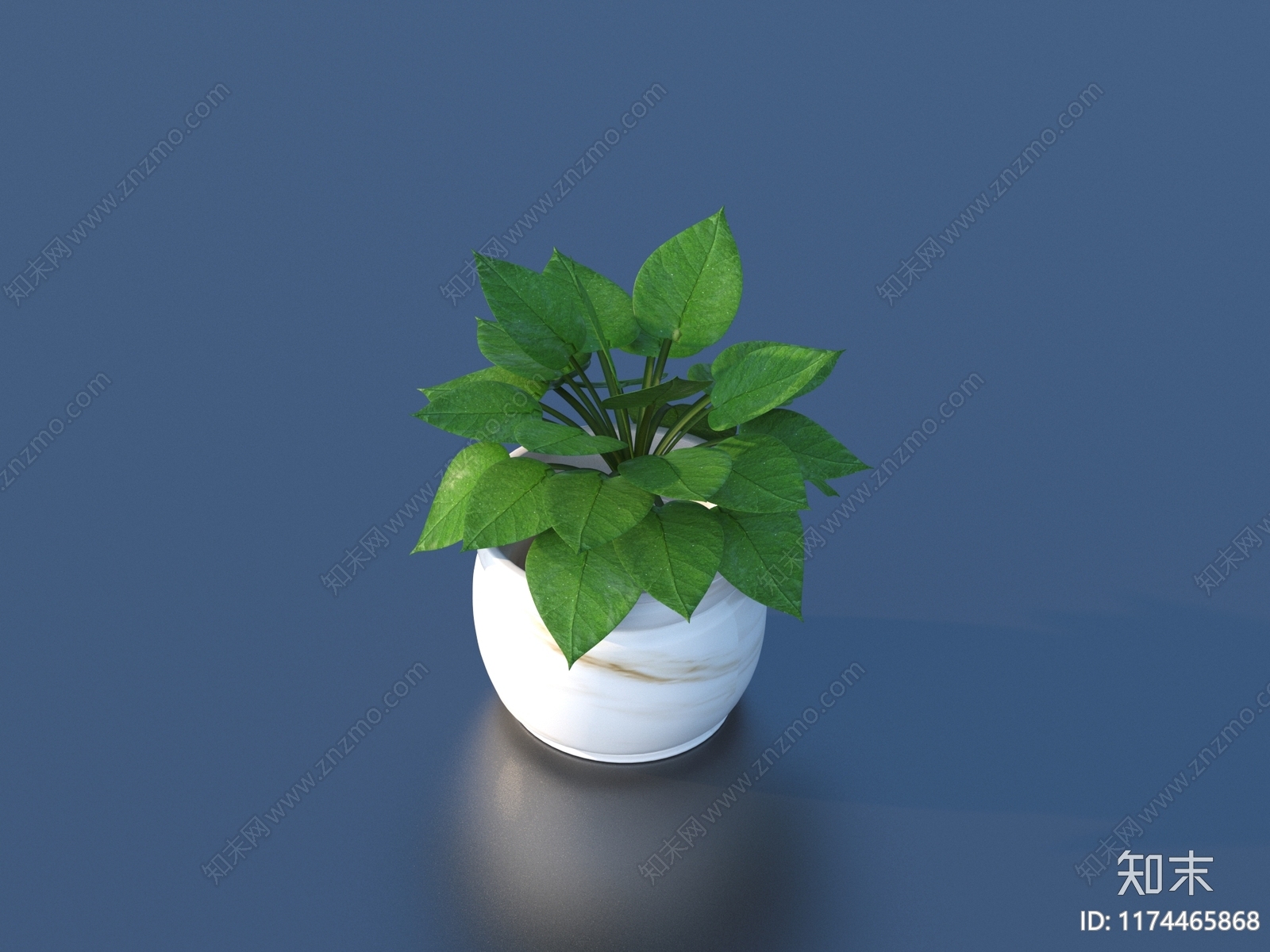 盆栽3D模型下载【ID:1174465868】