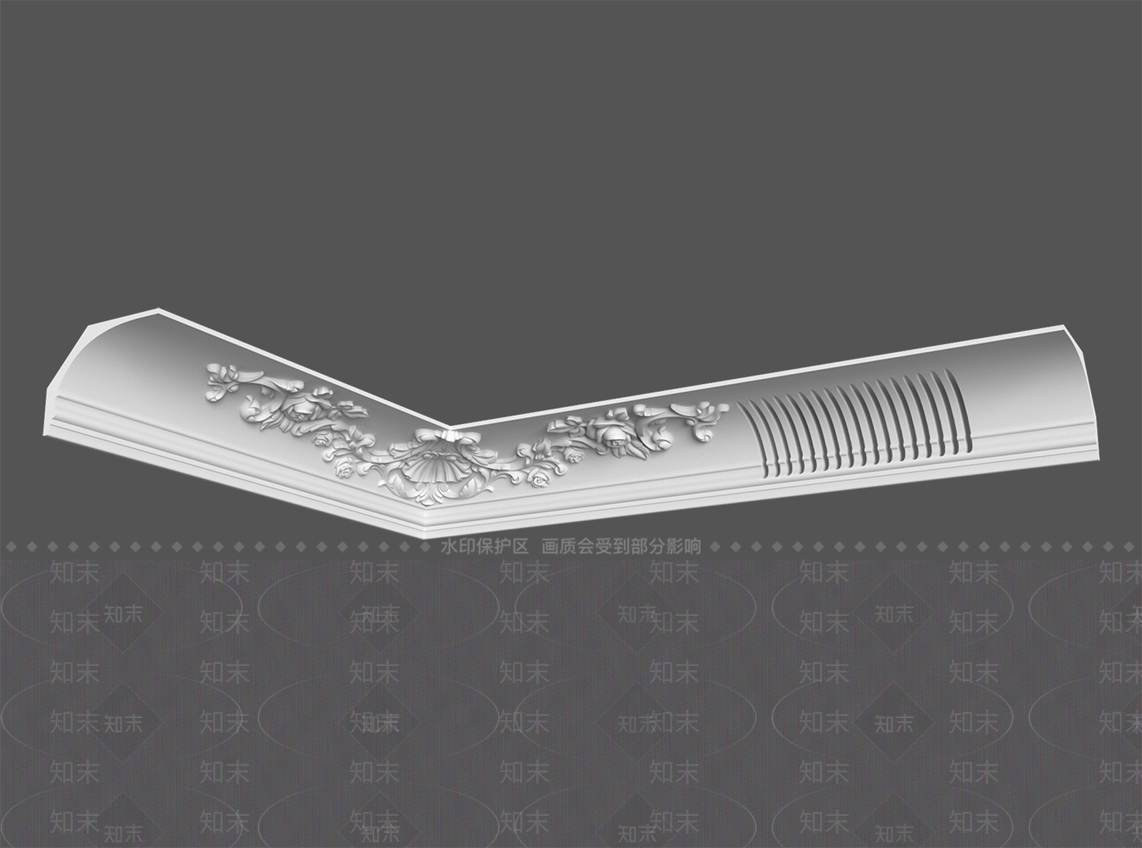法式线条3D模型下载【ID:1174465859】