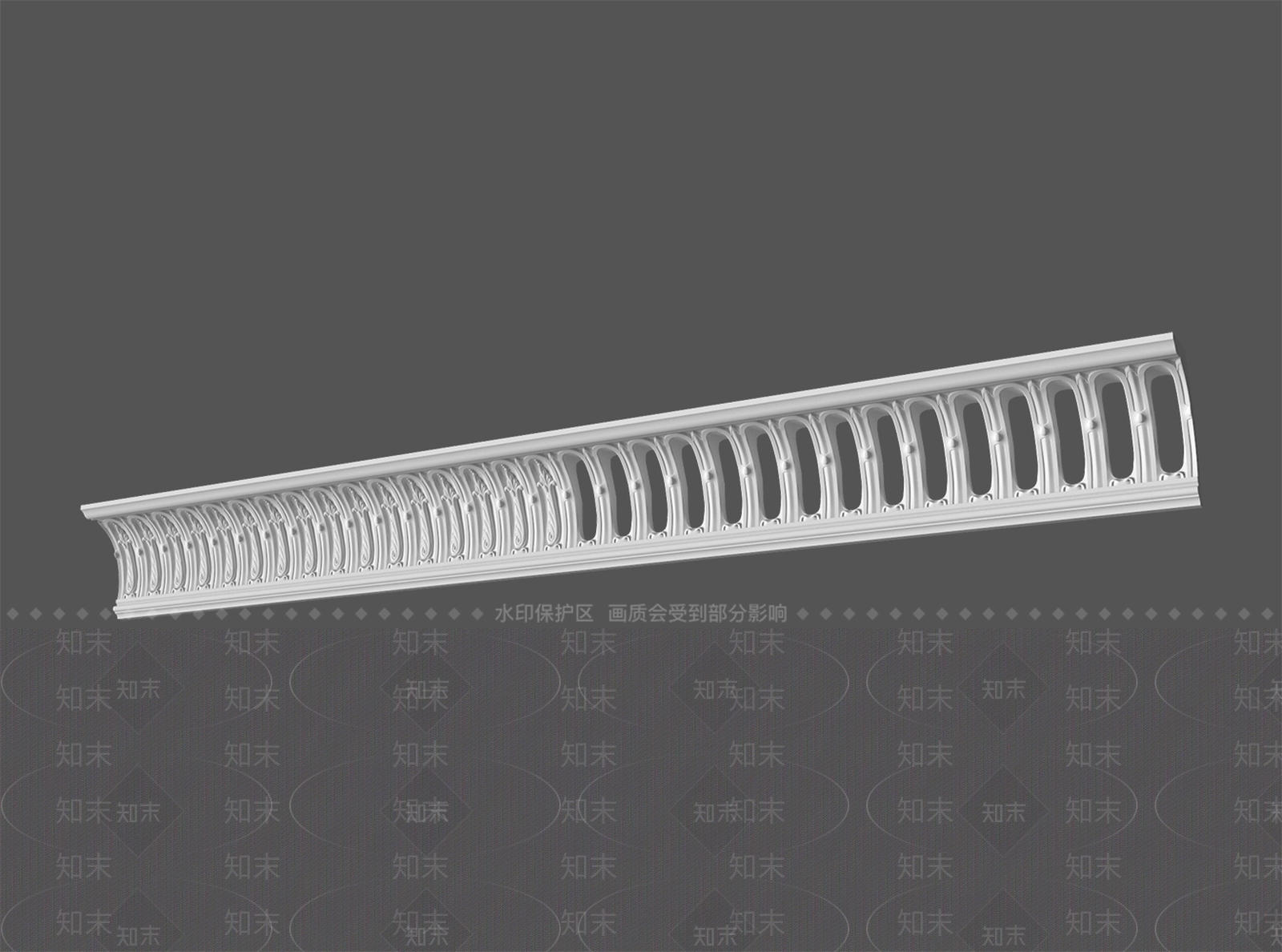 法式线条3D模型下载【ID:1174466420】