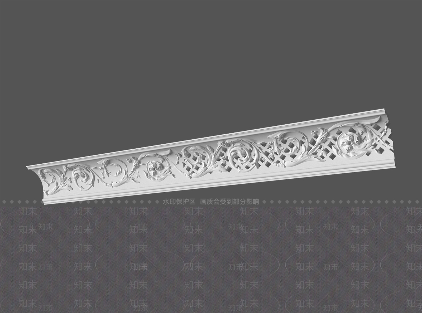 法式线条3D模型下载【ID:1174467854】