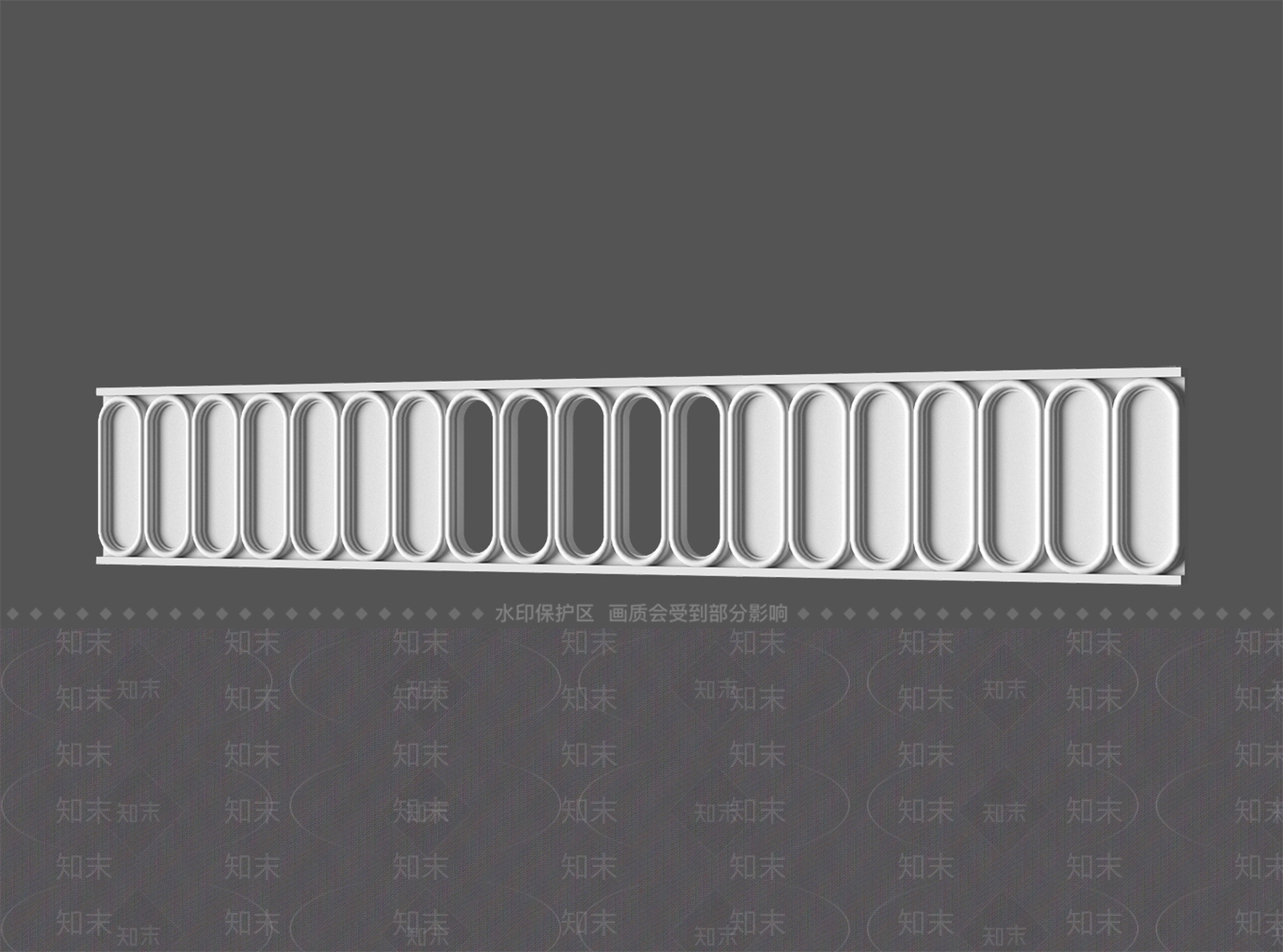 法式线条3D模型下载【ID:1174470834】