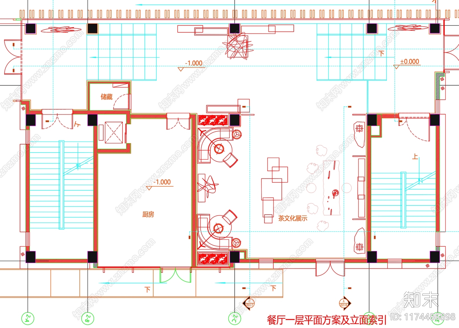 现代工装图库cad施工图下载【ID:1174486898】