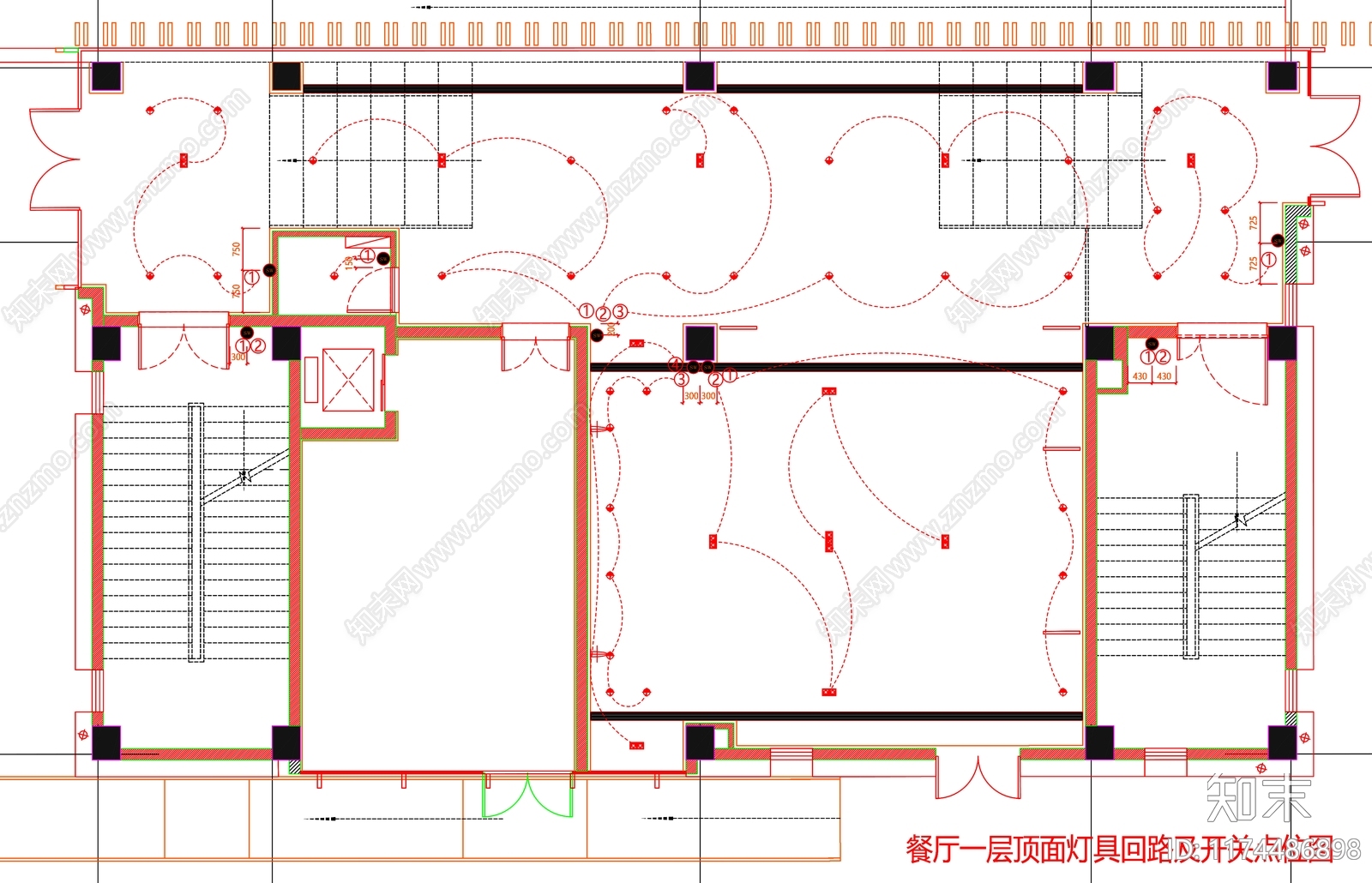 现代工装图库cad施工图下载【ID:1174486898】