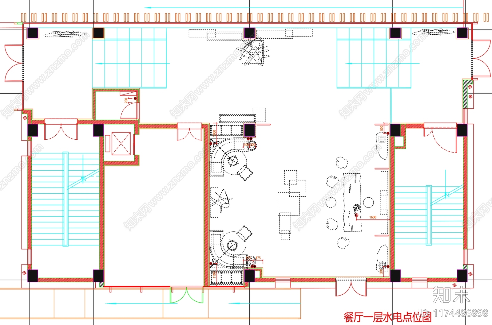 现代工装图库cad施工图下载【ID:1174486898】